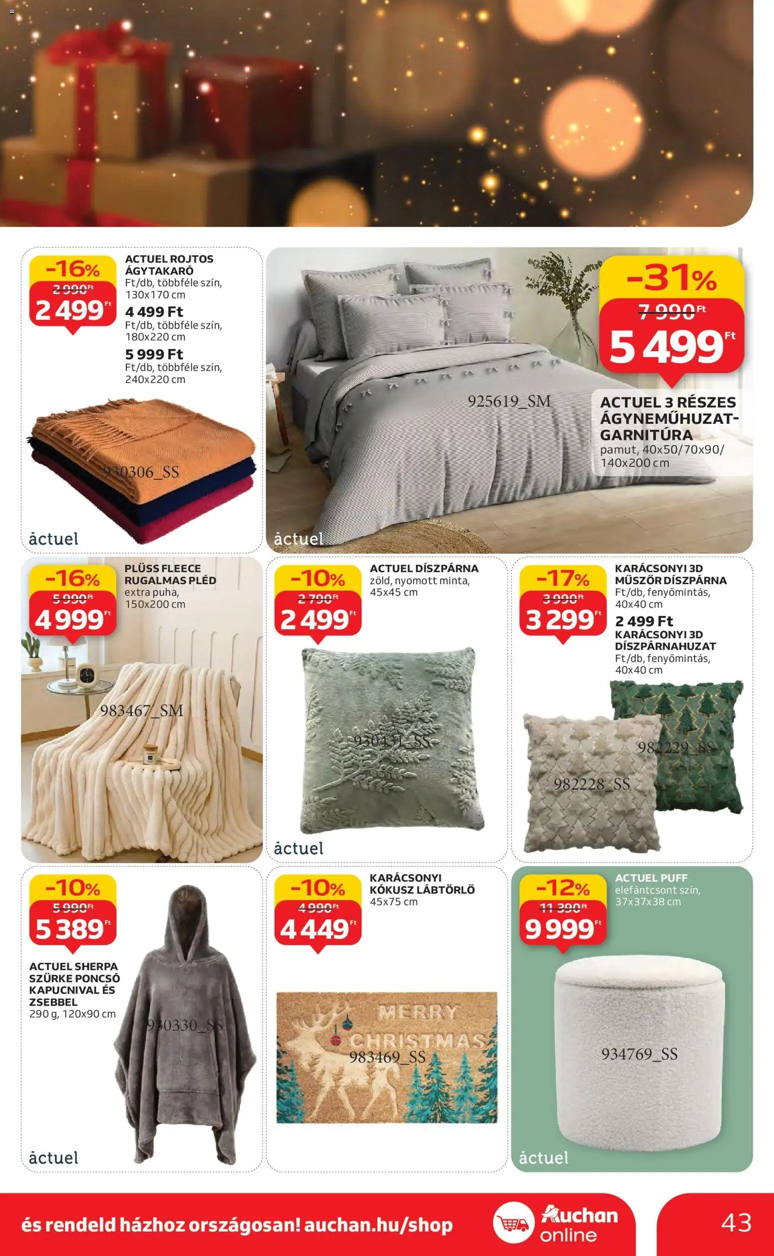 Auchan újság 2025.11.06. Akciós újság Auchan (2025-11-06 - 2025-11-12)