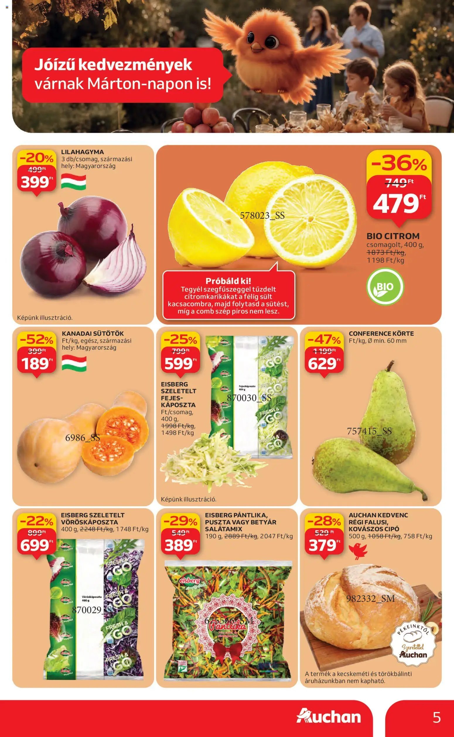 Auchan újság 2025.11.06. Akciós újság Auchan (2025-11-06 - 2025-11-12)