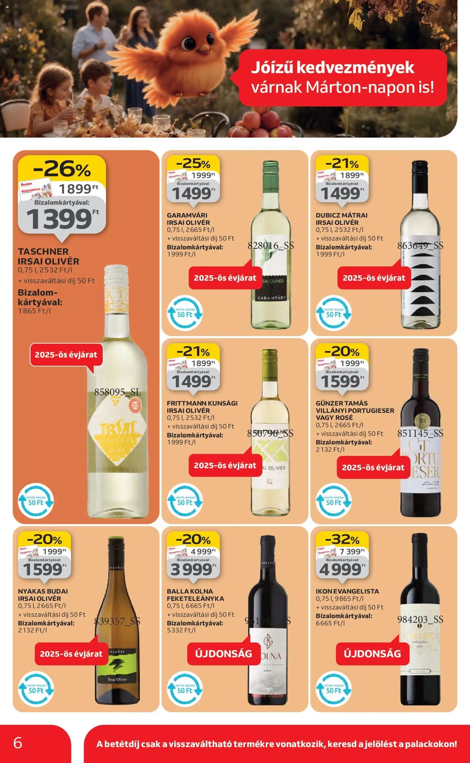 Auchan újság 2025.11.06. Akciós újság Auchan (2025-11-06 - 2025-11-12)