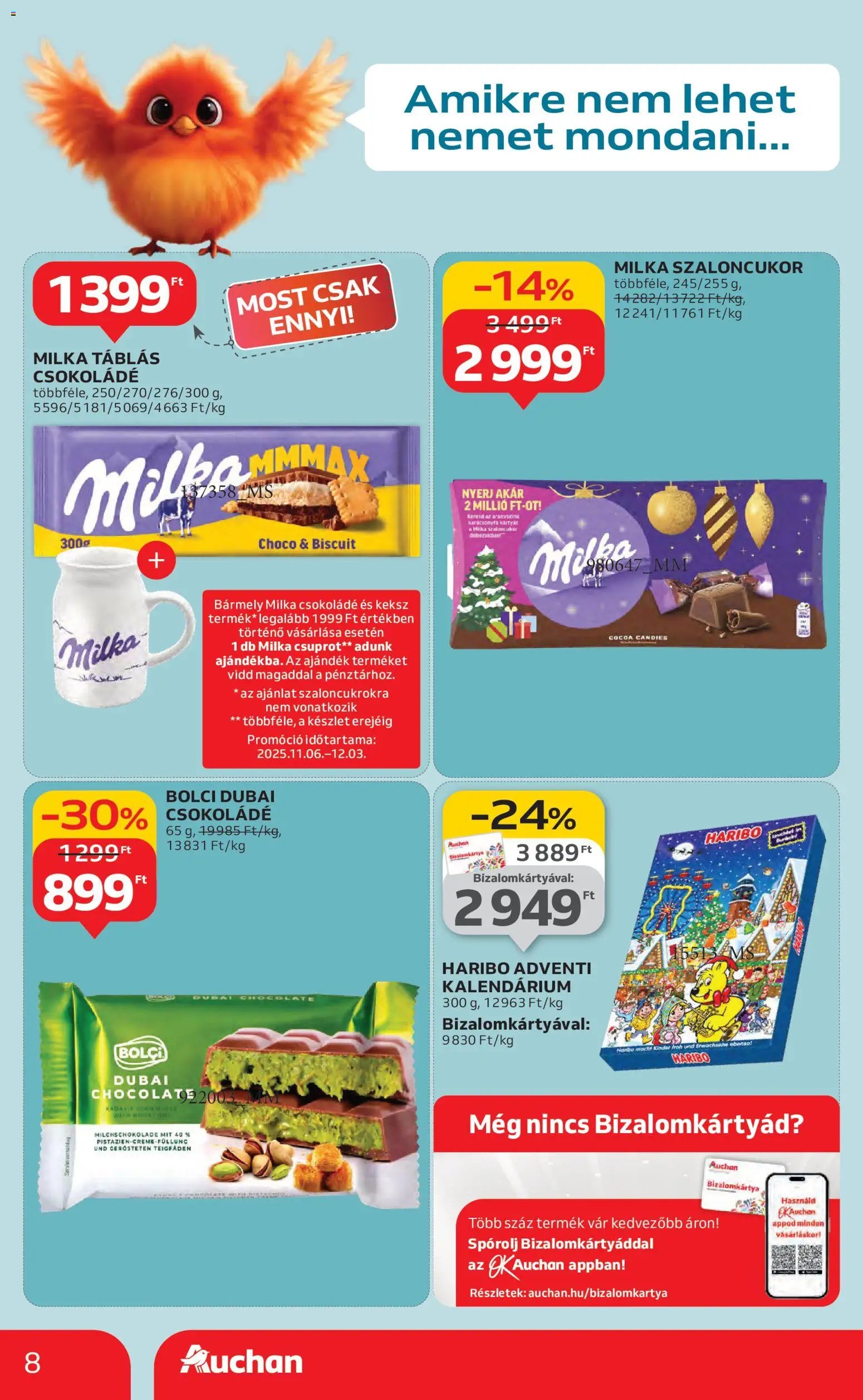 Auchan újság 2025.11.06. Akciós újság Auchan (2025-11-06 - 2025-11-12)