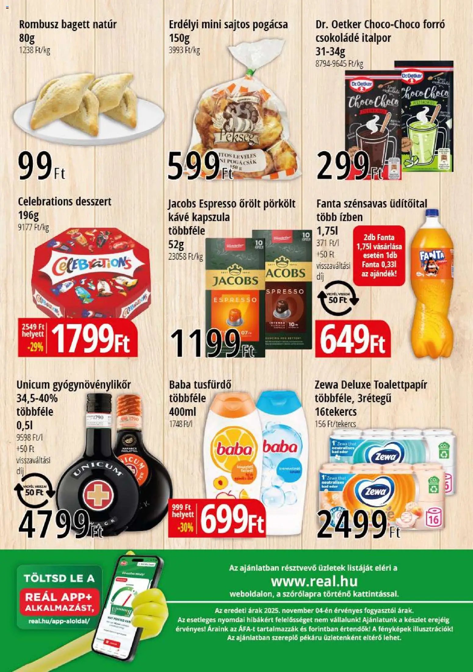 Reál újság 2025.11.13. Bevásárló hétvége - Kelet Magyarország (2025-11-13 - 2025-11-16)