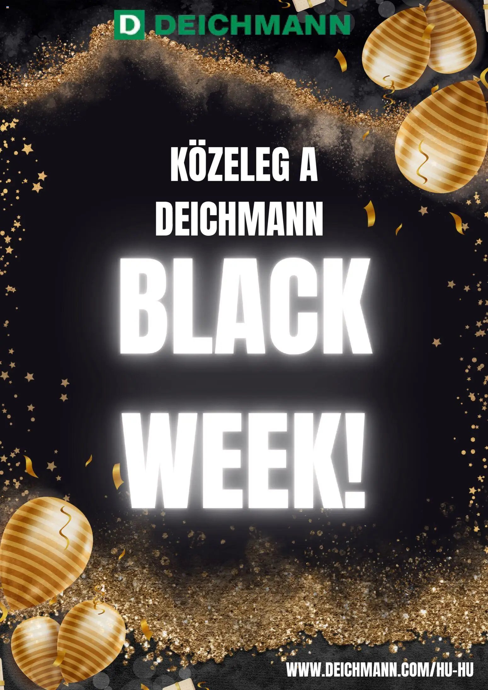 Deichmann újság 2025.11.19. Black Friday értesítés (2025-11-19)