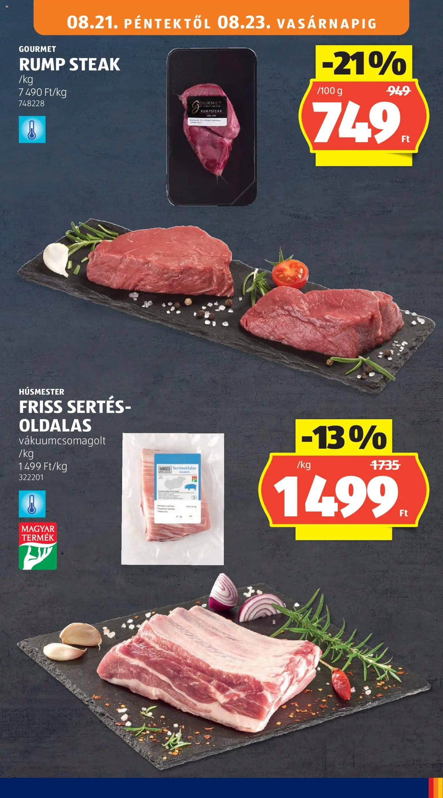 Aldi újság 2026.08.21. Aldi akciós újság