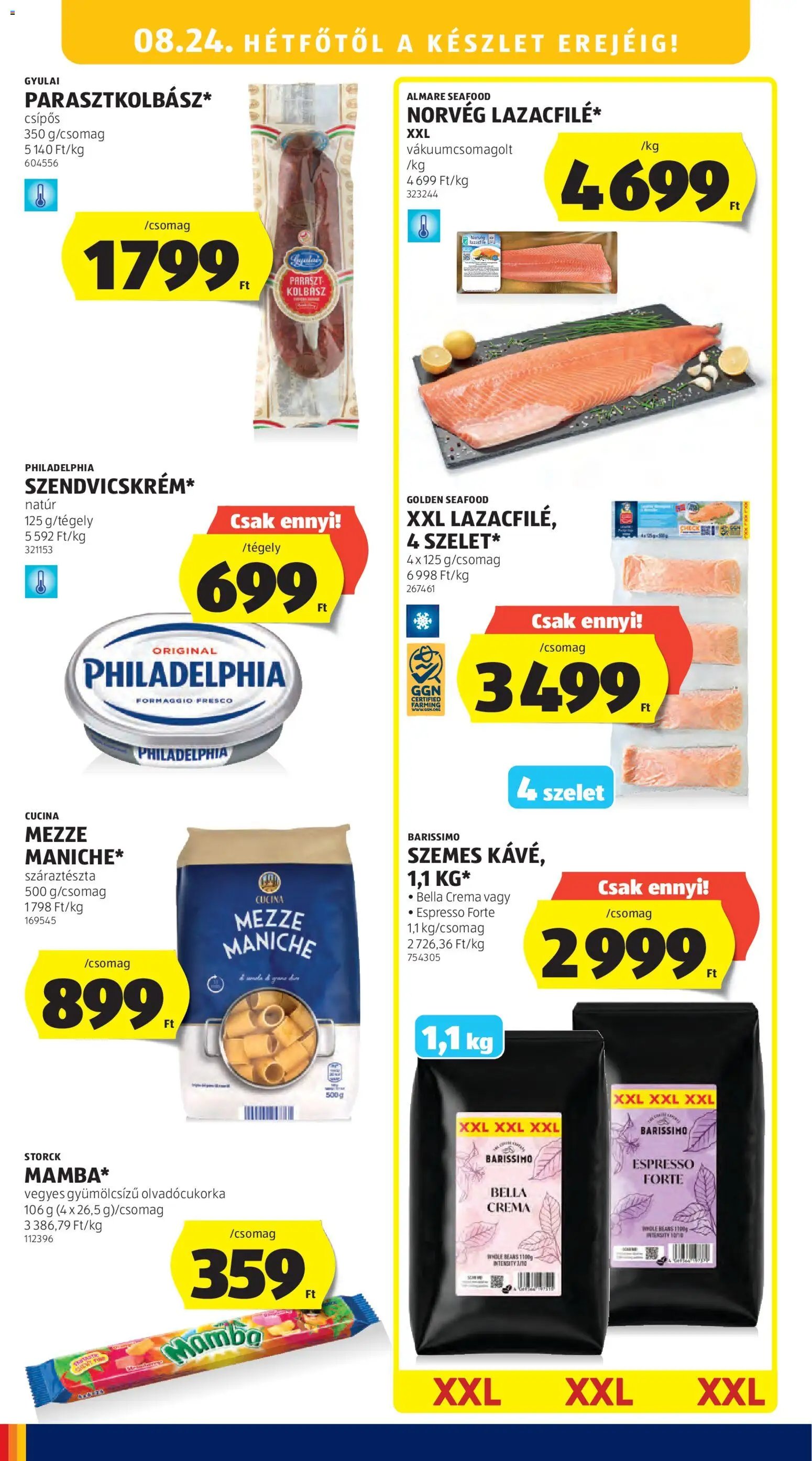 Aldi újság 2026.08.21. Aldi akciós újság