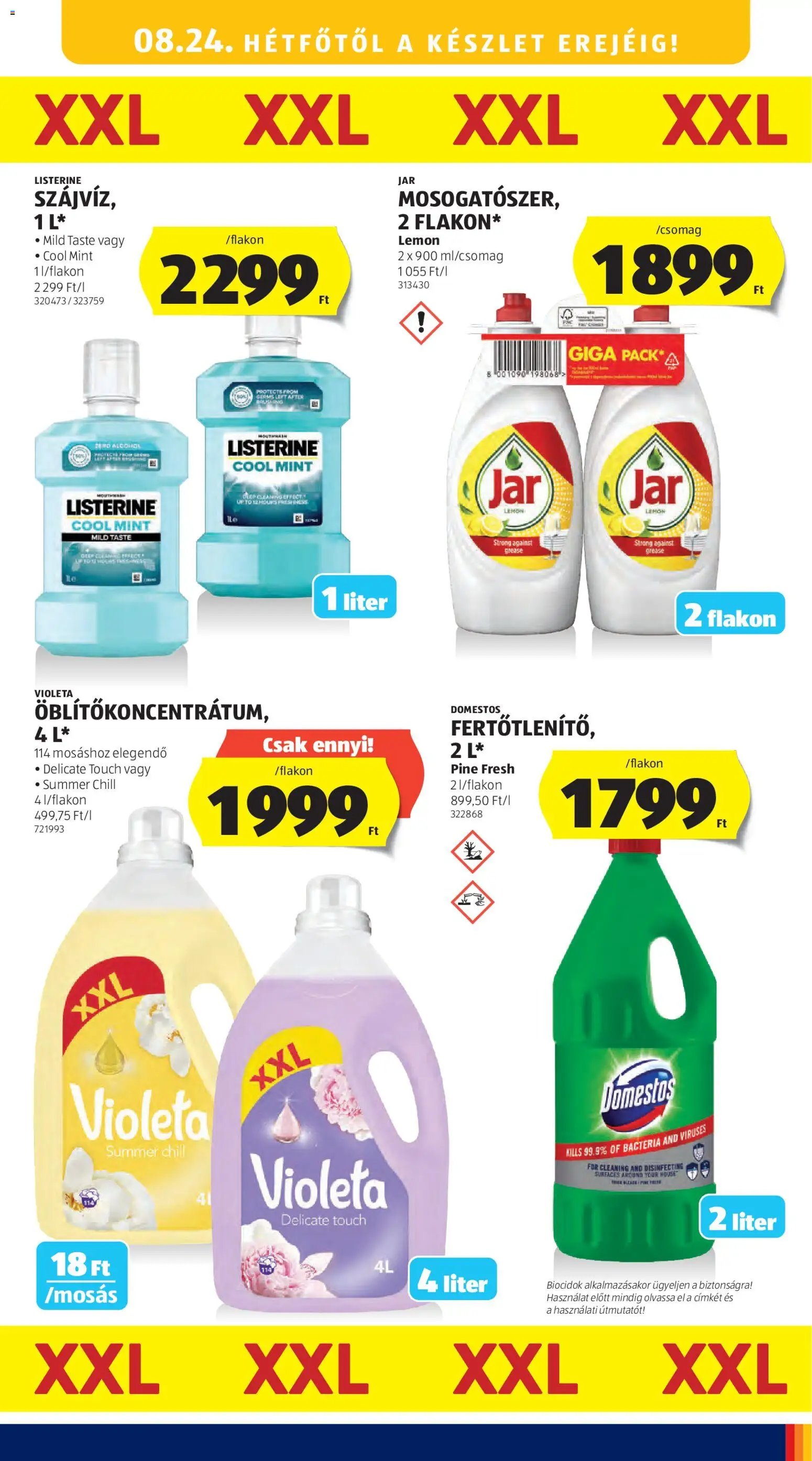 Aldi újság 2026.08.21. Aldi akciós újság