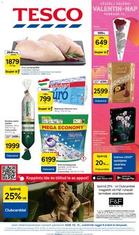 Tesco újság 2026.02.12. Akciós újság Tesco (2026-02-12 - 2026-02-18)