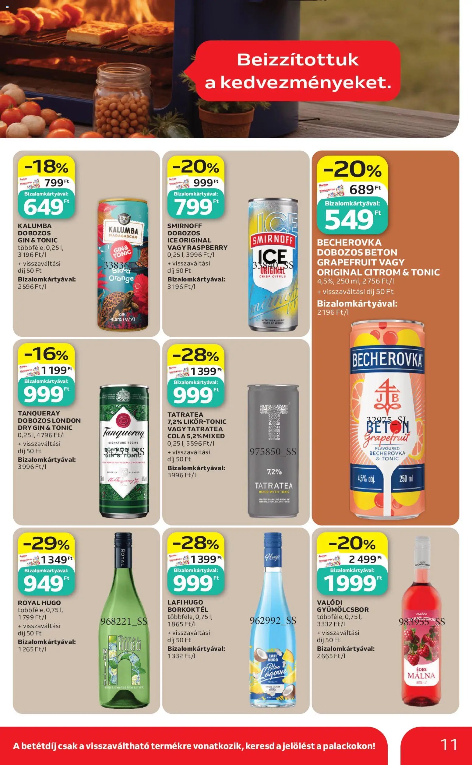Auchan újság 2026.05.21. Auchan Grill Ajánlataink (2026-05-21 - 2026-06-03)