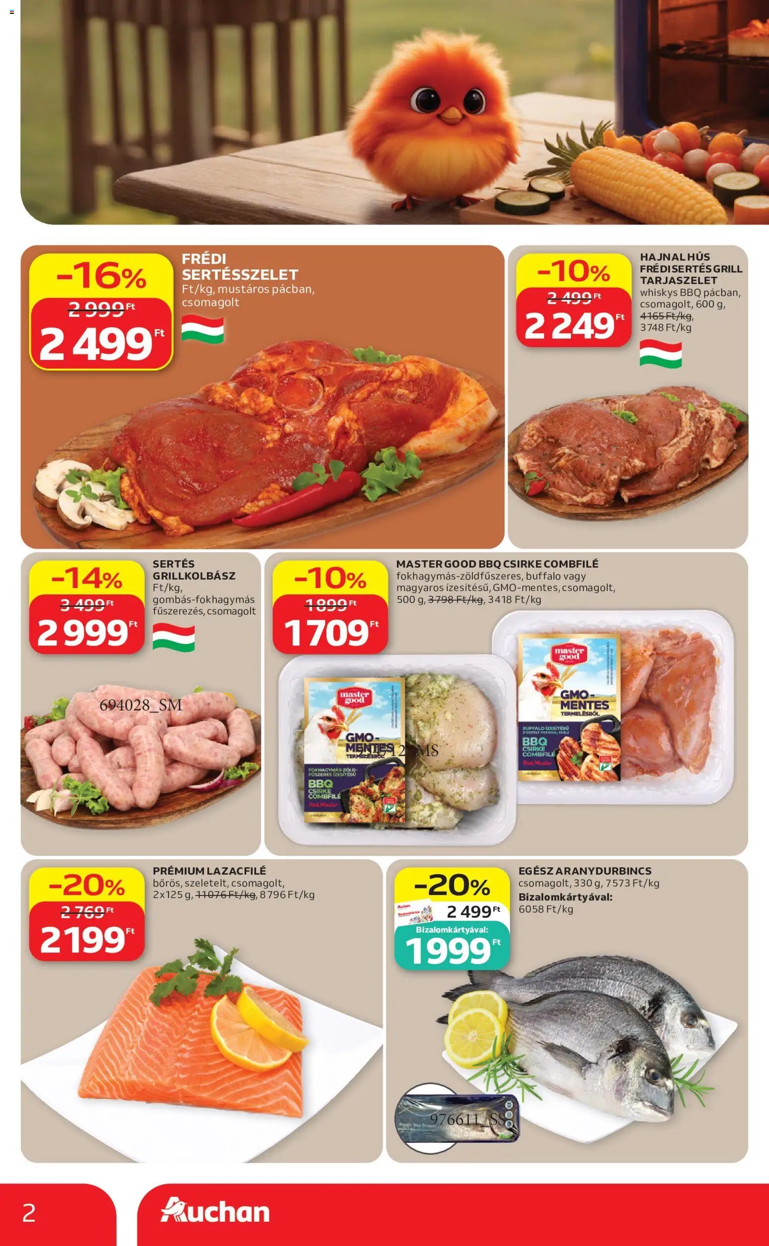 Auchan újság 2026.05.21. Auchan Grill Ajánlataink (2026-05-21 - 2026-06-03)