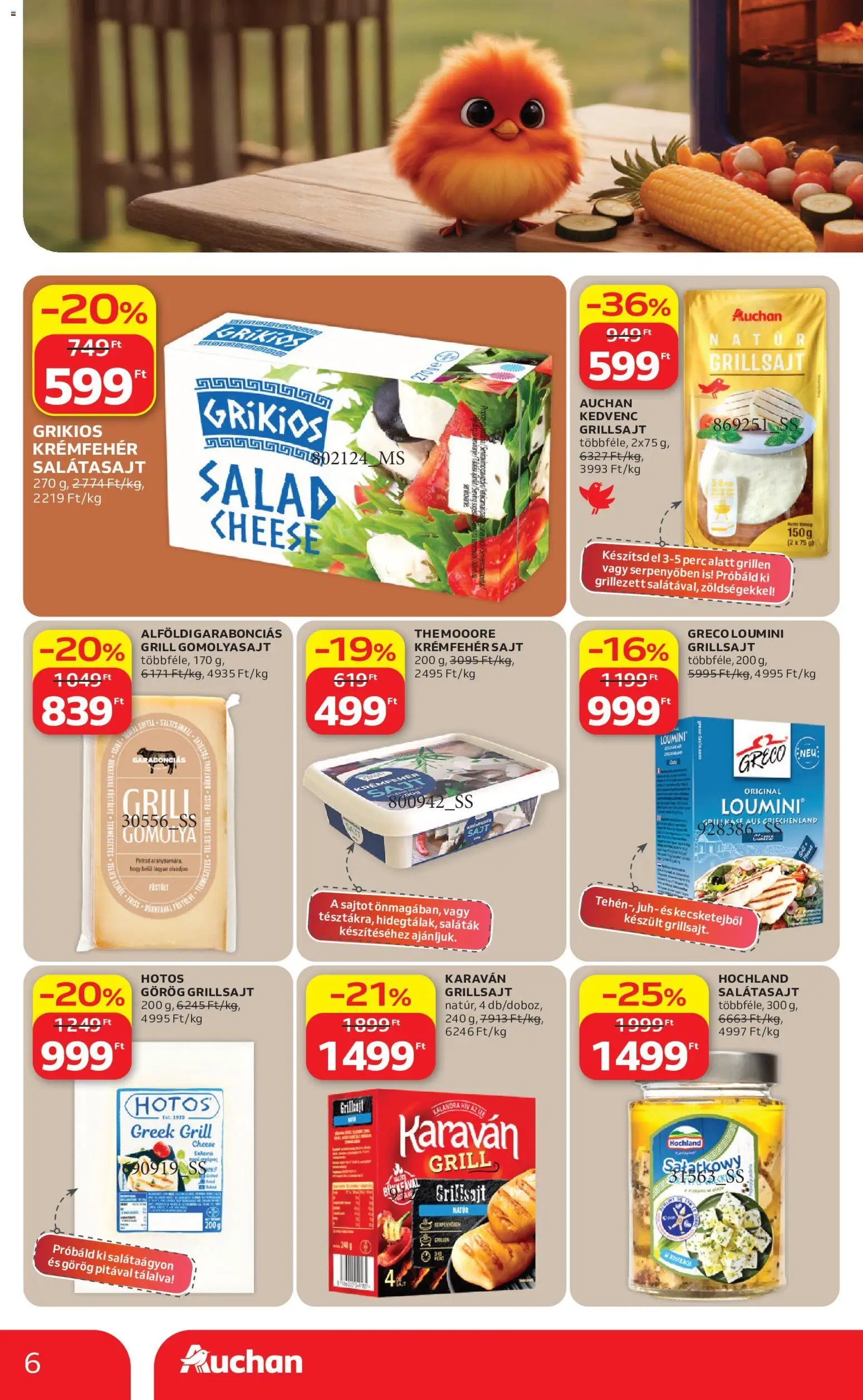 Auchan újság 2026.05.21. Auchan Grill Ajánlataink (2026-05-21 - 2026-06-03)