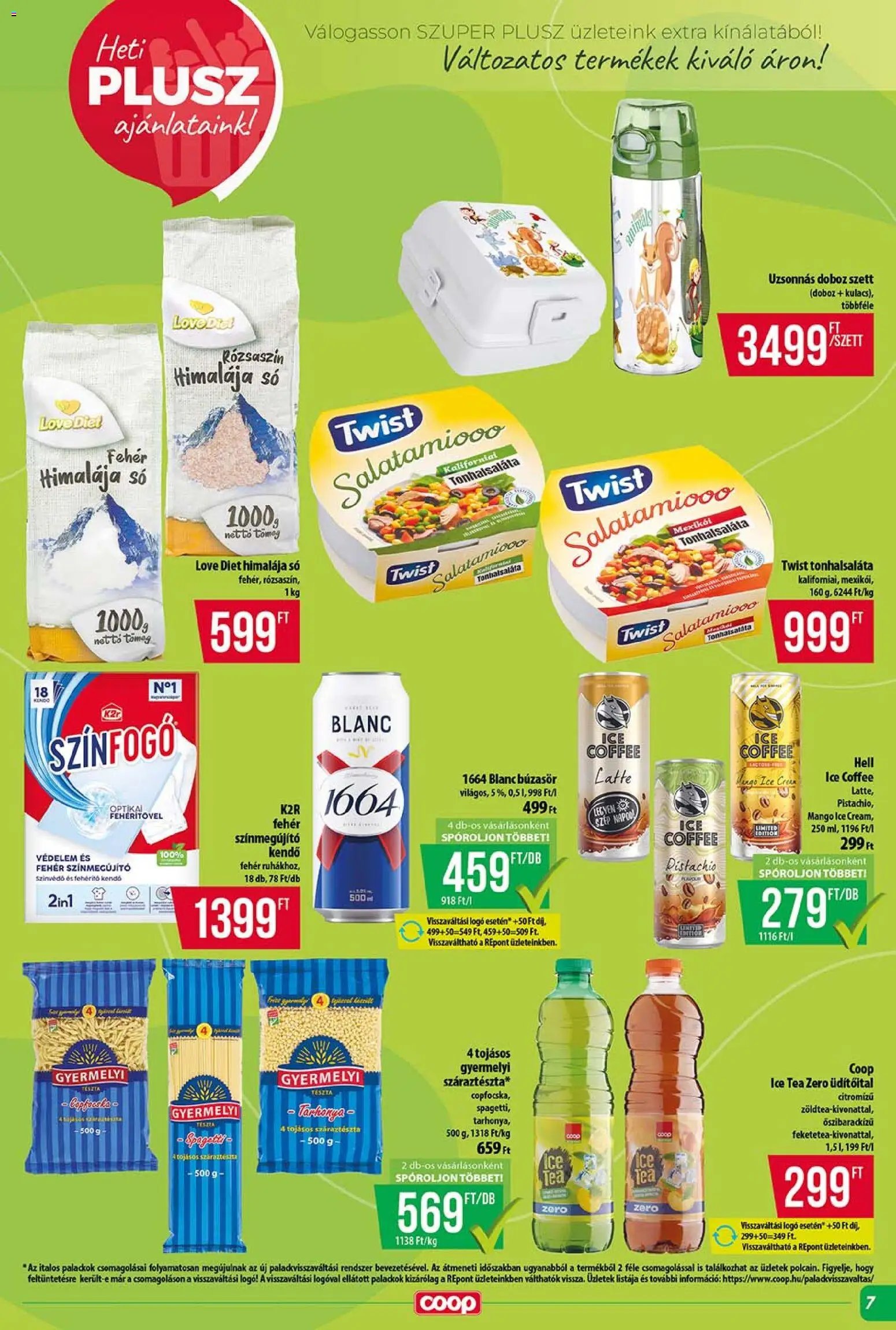 COOP újság 2026.08.13. COOP - Szuper Plusz / Tisza