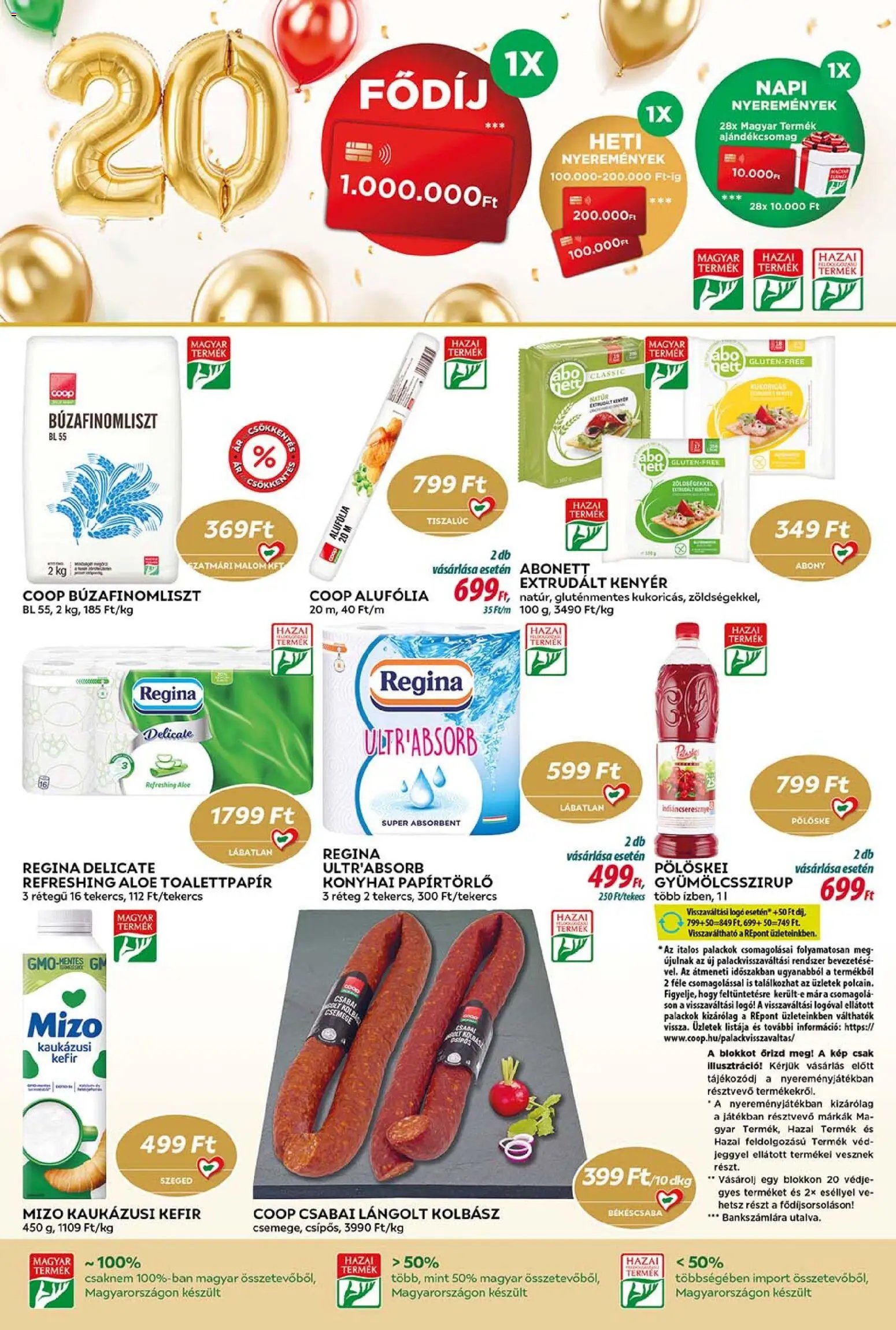 COOP újság 2026.08.13. COOP - Szuper Plusz / Tisza