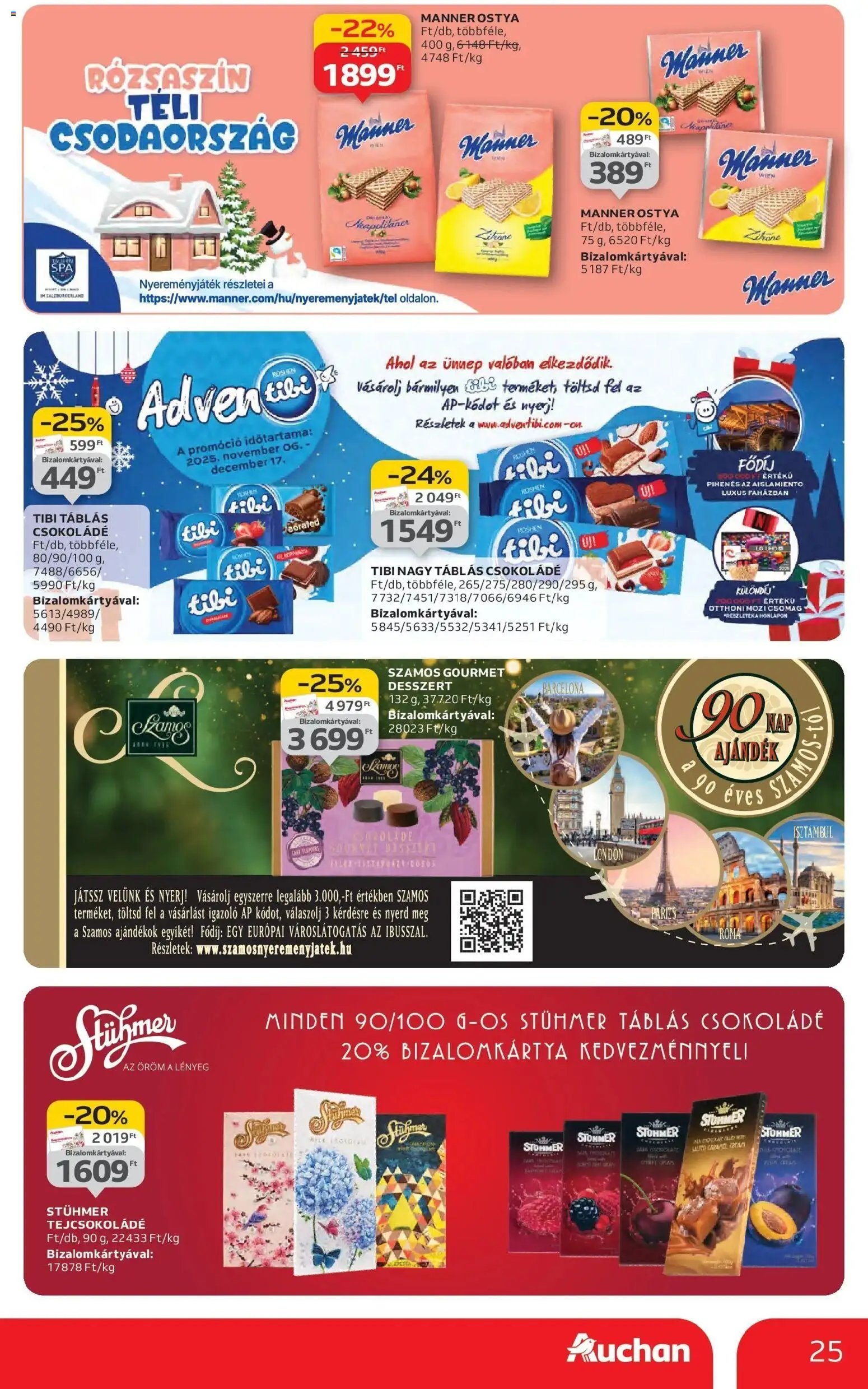 Auchan újság 2025.11.13. Debrecen Akciós újság Auchan (2025-11-13 - 2025-11-19)