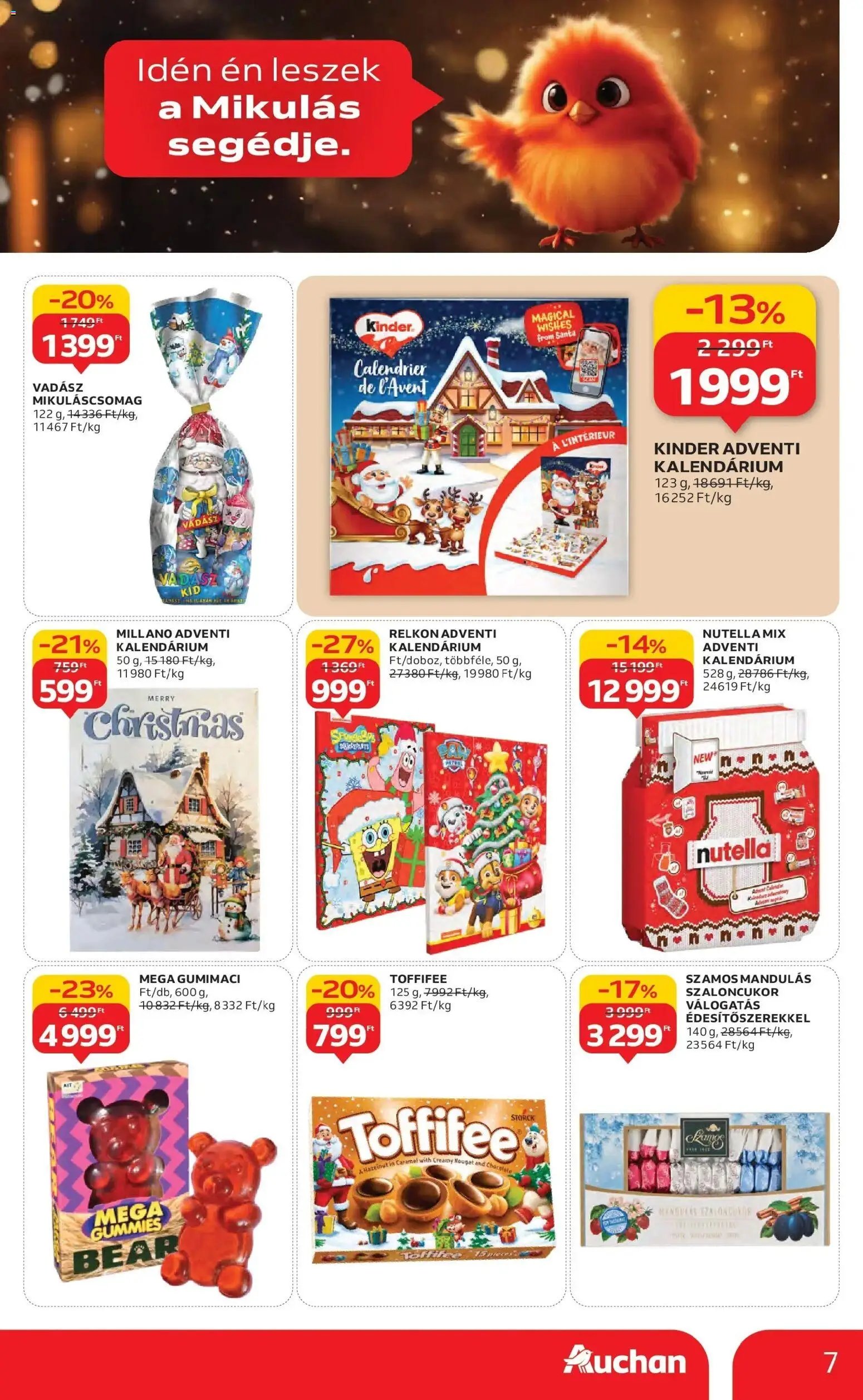 Auchan újság 2025.11.13. Debrecen Akciós újság Auchan (2025-11-13 - 2025-11-19)