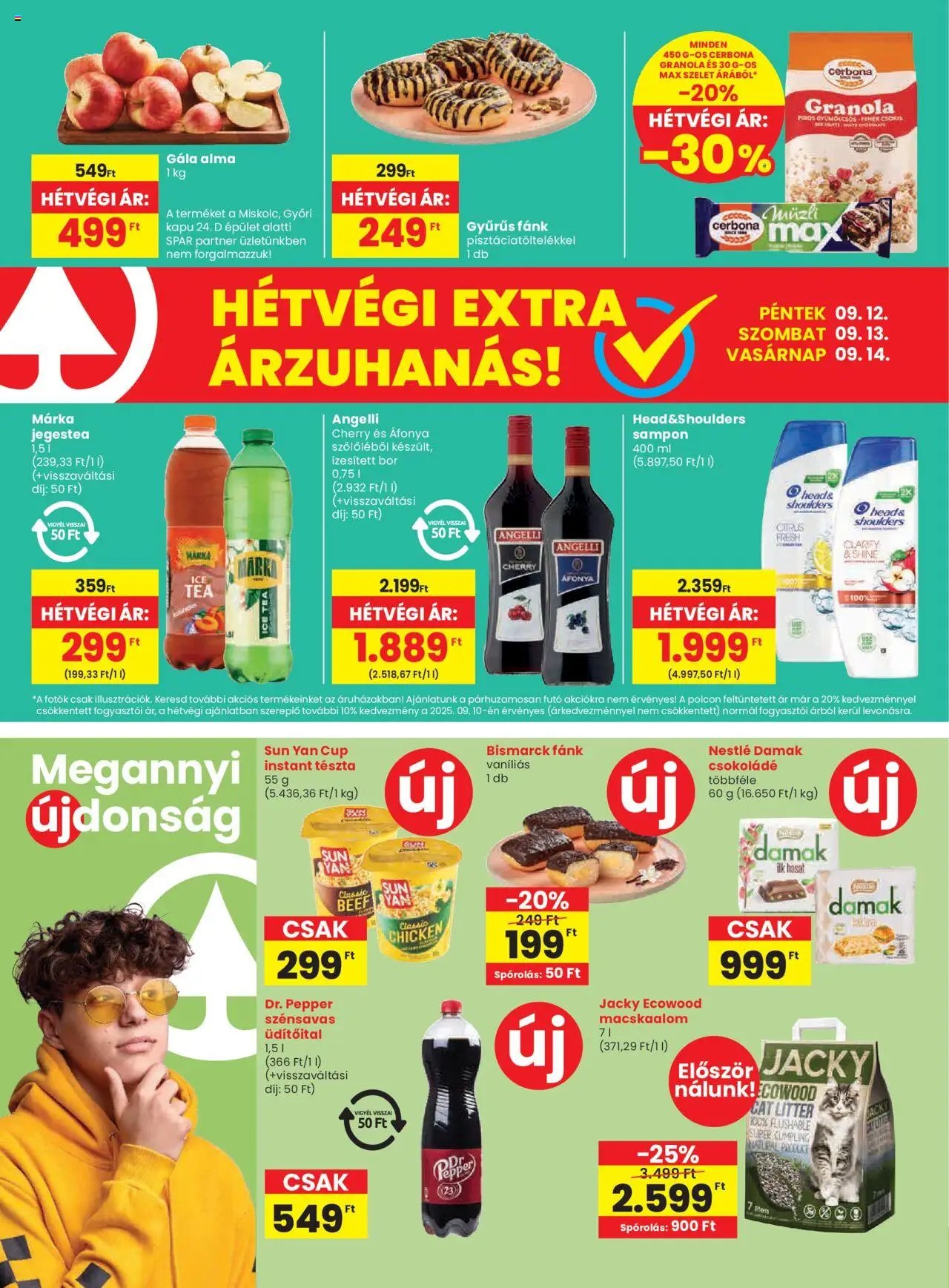 Spar újság 2025.09.11. Akciós újság Spar (2025-09-11 - 2025-09-17)