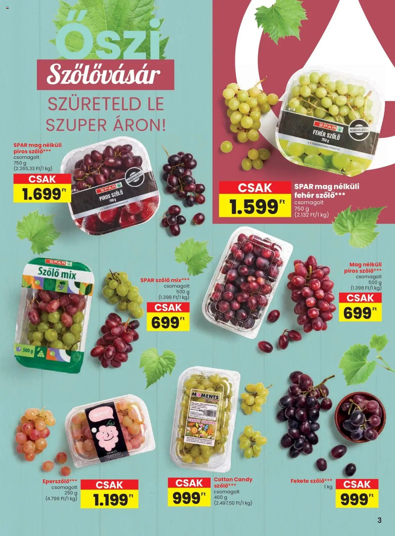Spar újság 2025.09.11. Akciós újság Spar (2025-09-11 - 2025-09-17)