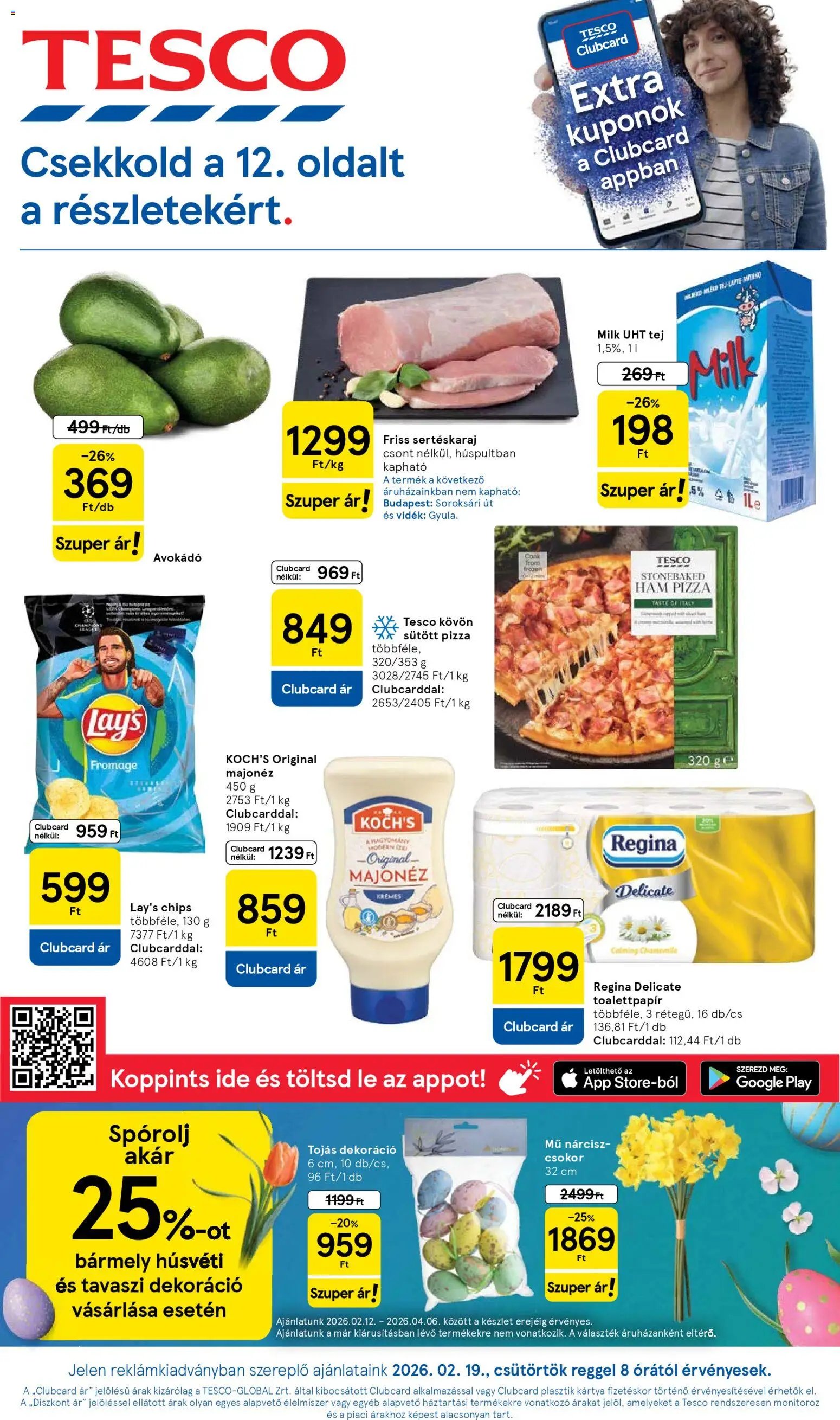 Tesco újság 2026.02.19. Akciós újság Tesco (2026-02-19 - 2026-02-25)
