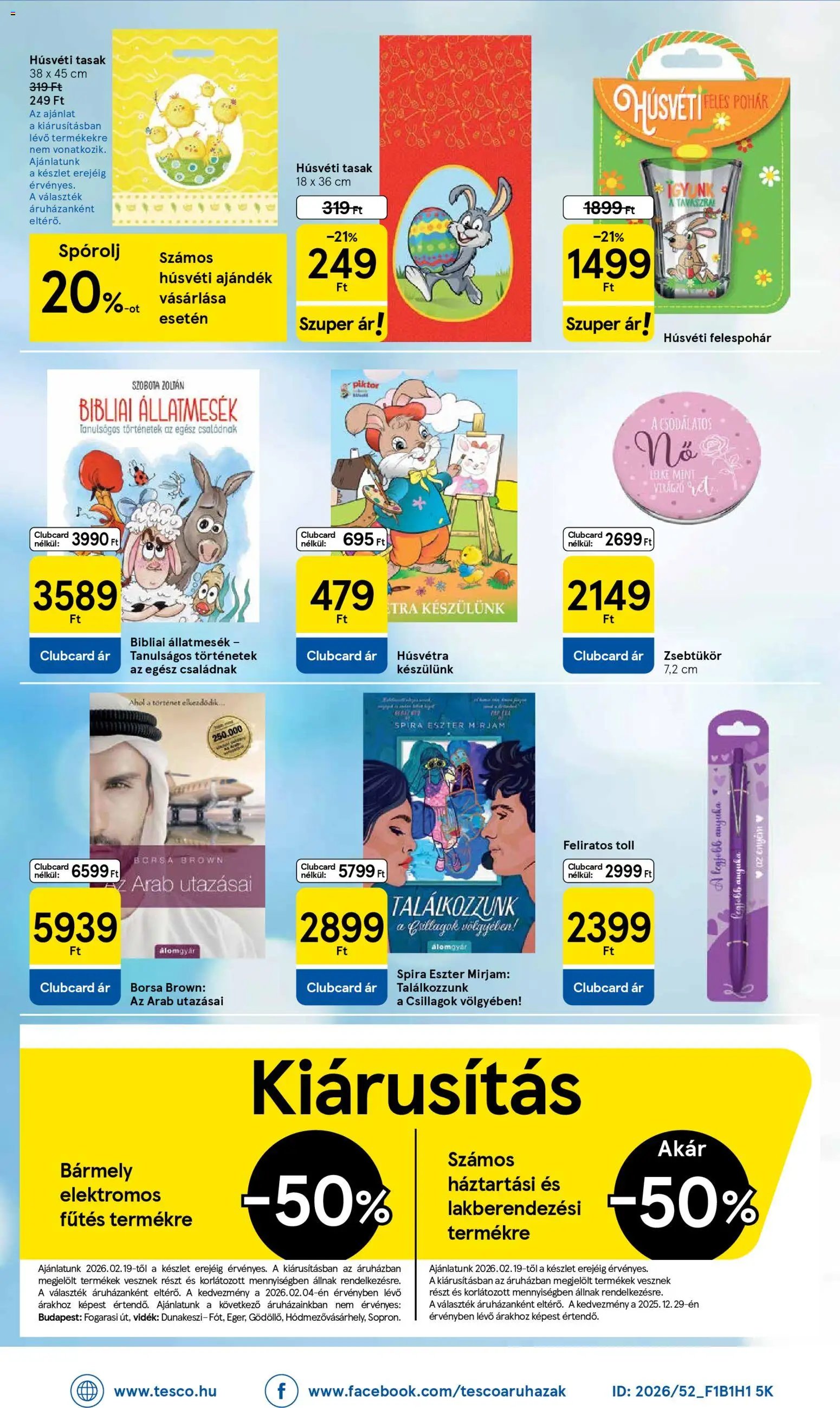 Tesco újság 2026.02.19. Akciós újság Tesco (2026-02-19 - 2026-02-25)