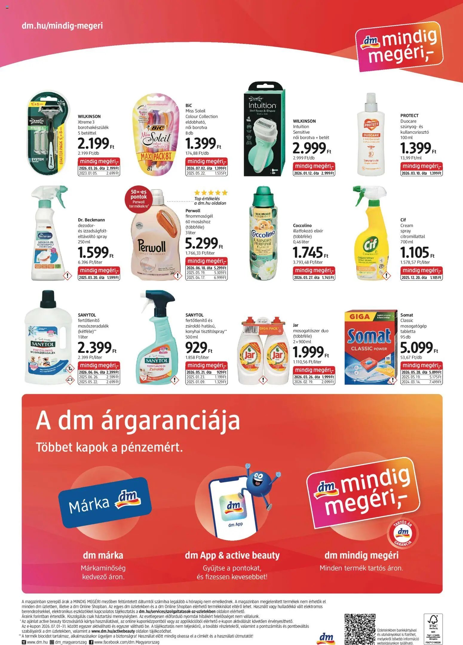 DM Drogerie Markt újság 2026.07.16. DM Drogerie Markt akciós újság