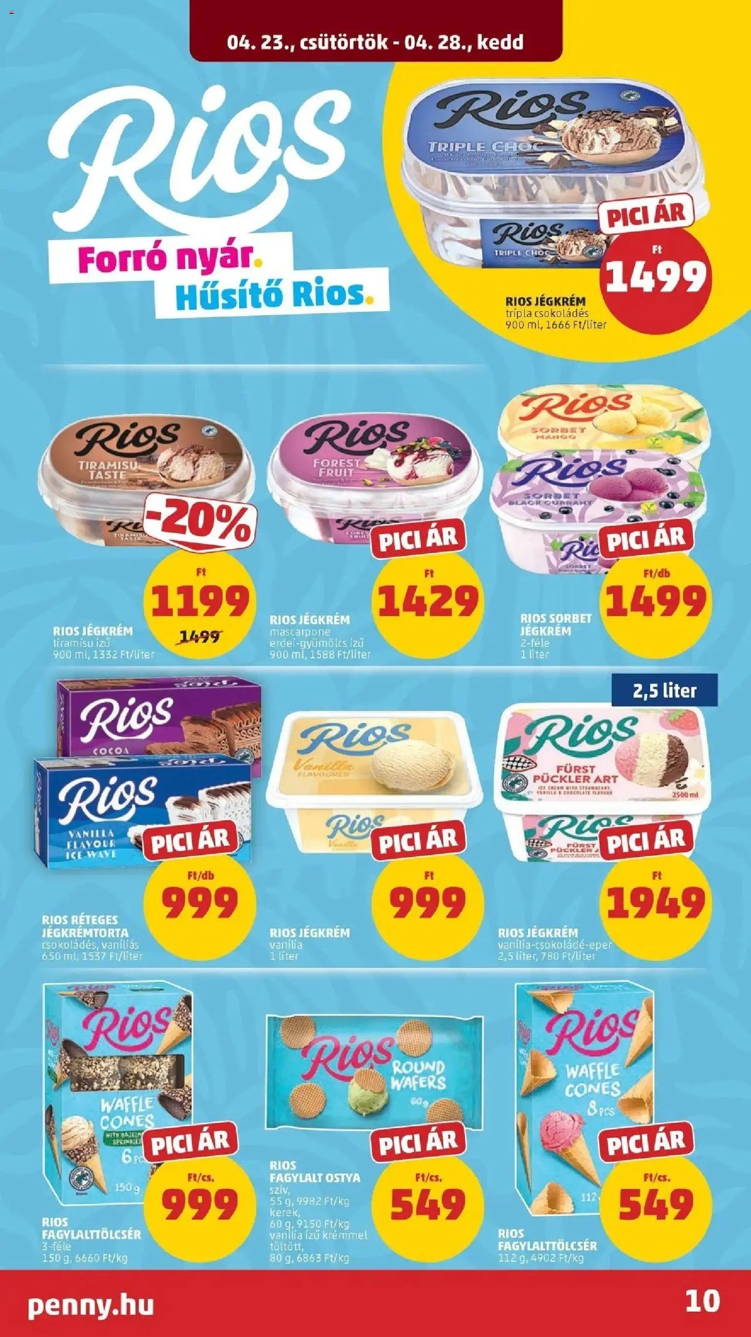 PENNY újság 2026.04.23. Penny aktuális akciós újság (2026-04-23 - 2026-04-28)