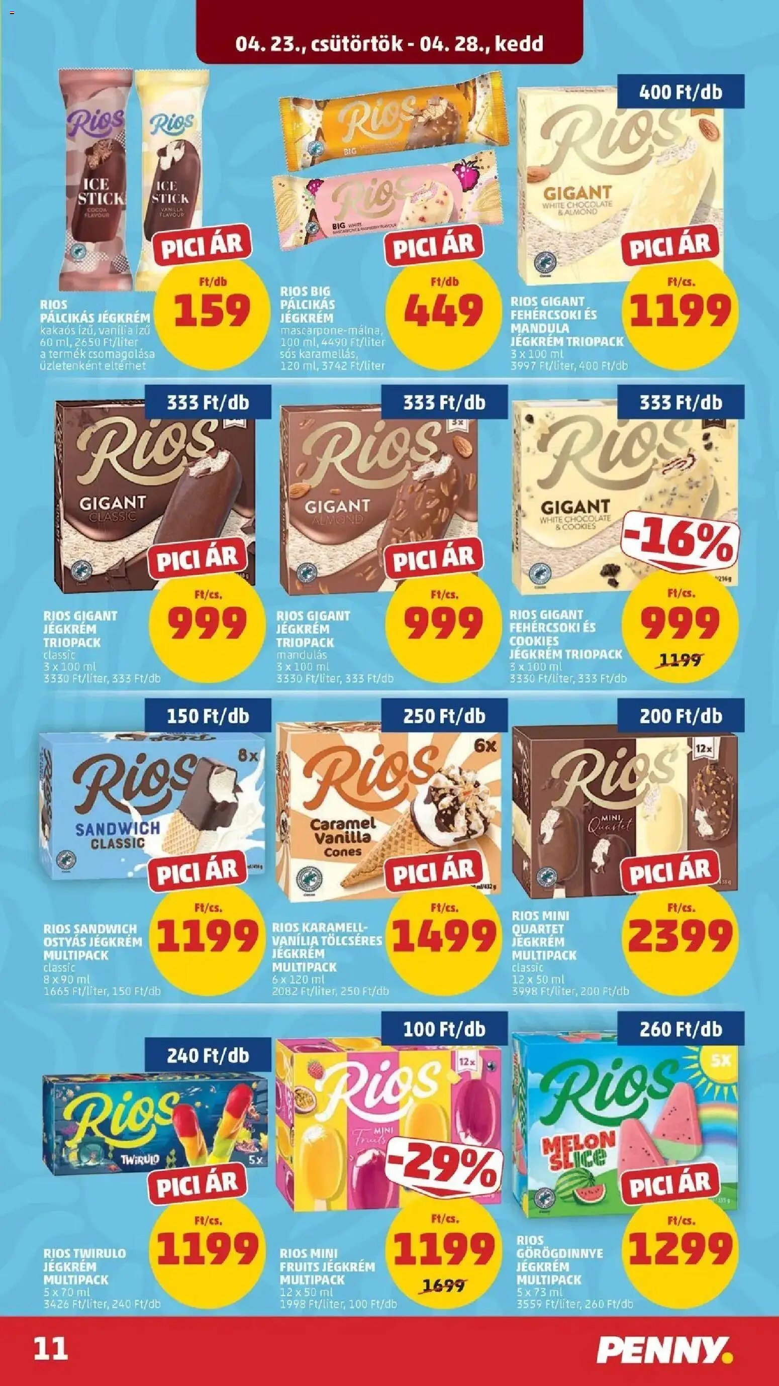 PENNY újság 2026.04.23. Penny aktuális akciós újság (2026-04-23 - 2026-04-28)