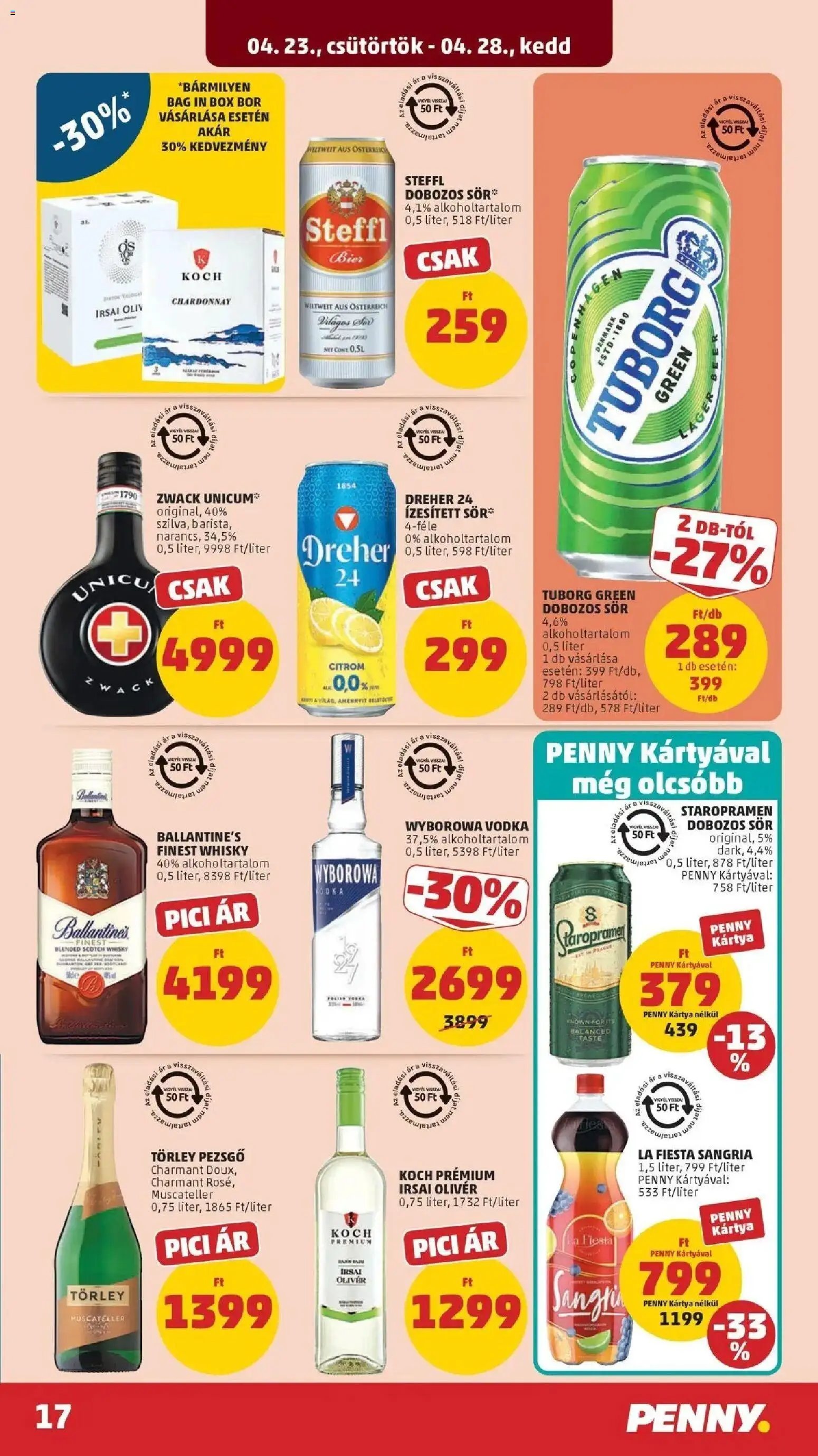 PENNY újság 2026.04.23. Penny aktuális akciós újság (2026-04-23 - 2026-04-28)