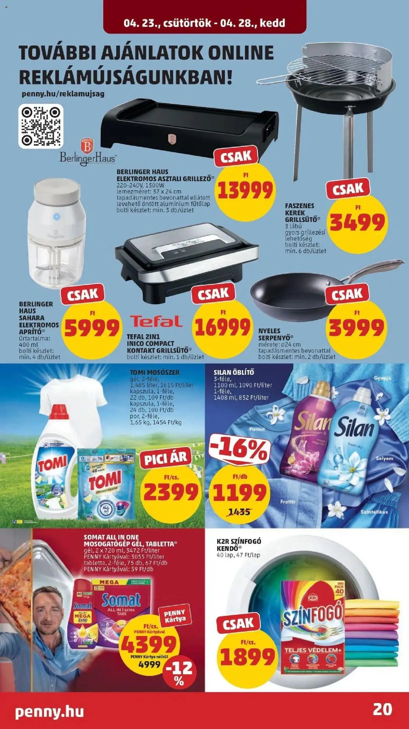 PENNY újság 2026.04.23. Penny aktuális akciós újság (2026-04-23 - 2026-04-28)
