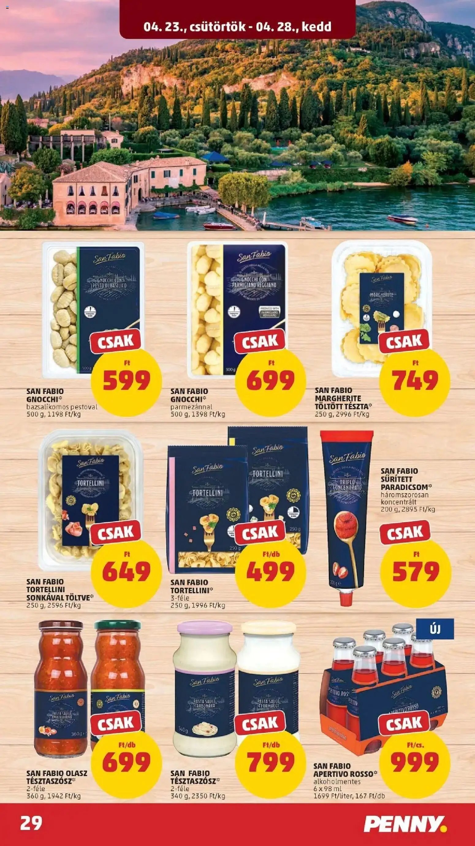 PENNY újság 2026.04.23. Penny aktuális akciós újság (2026-04-23 - 2026-04-28)