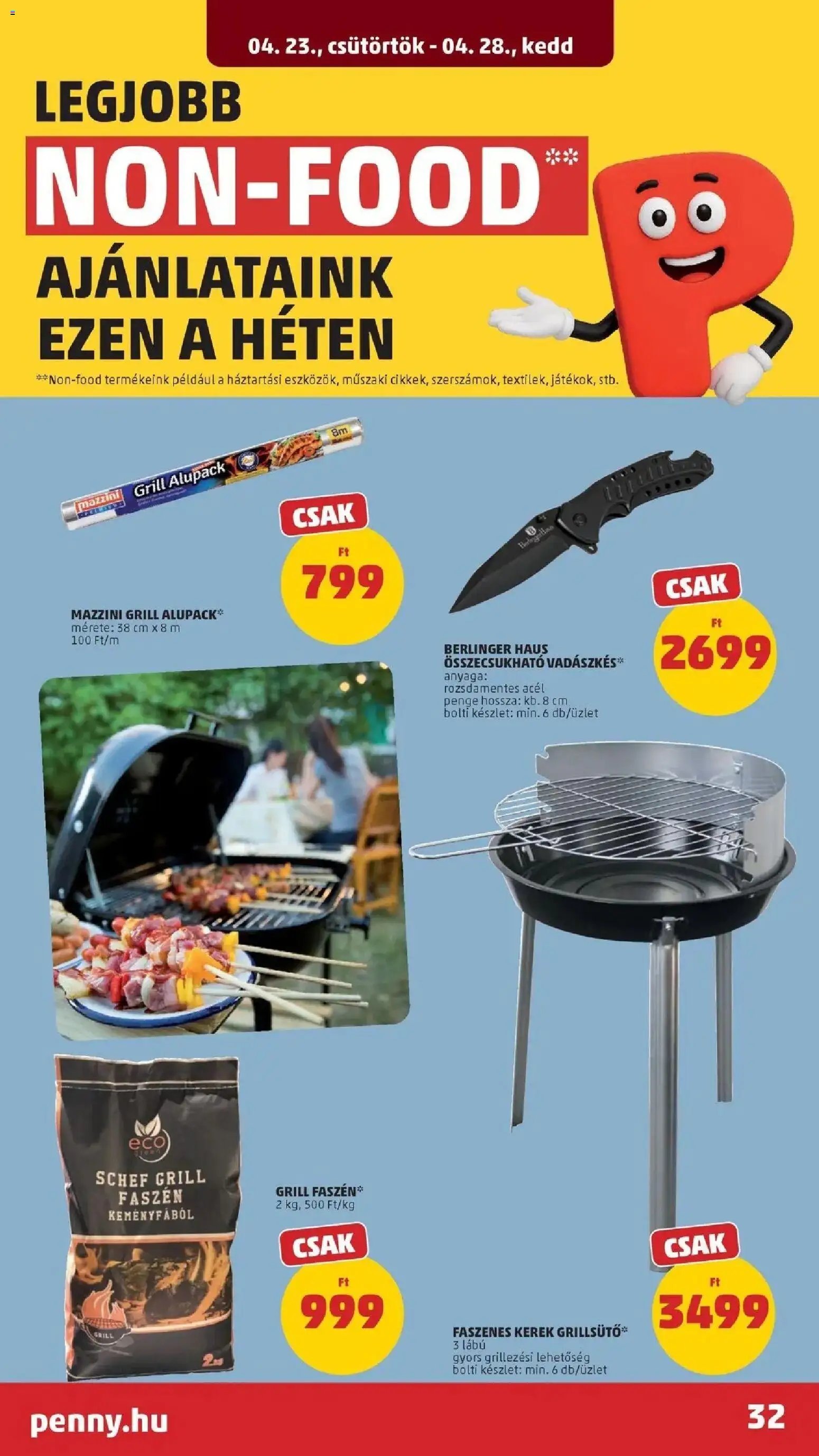 PENNY újság 2026.04.23. Penny aktuális akciós újság (2026-04-23 - 2026-04-28)