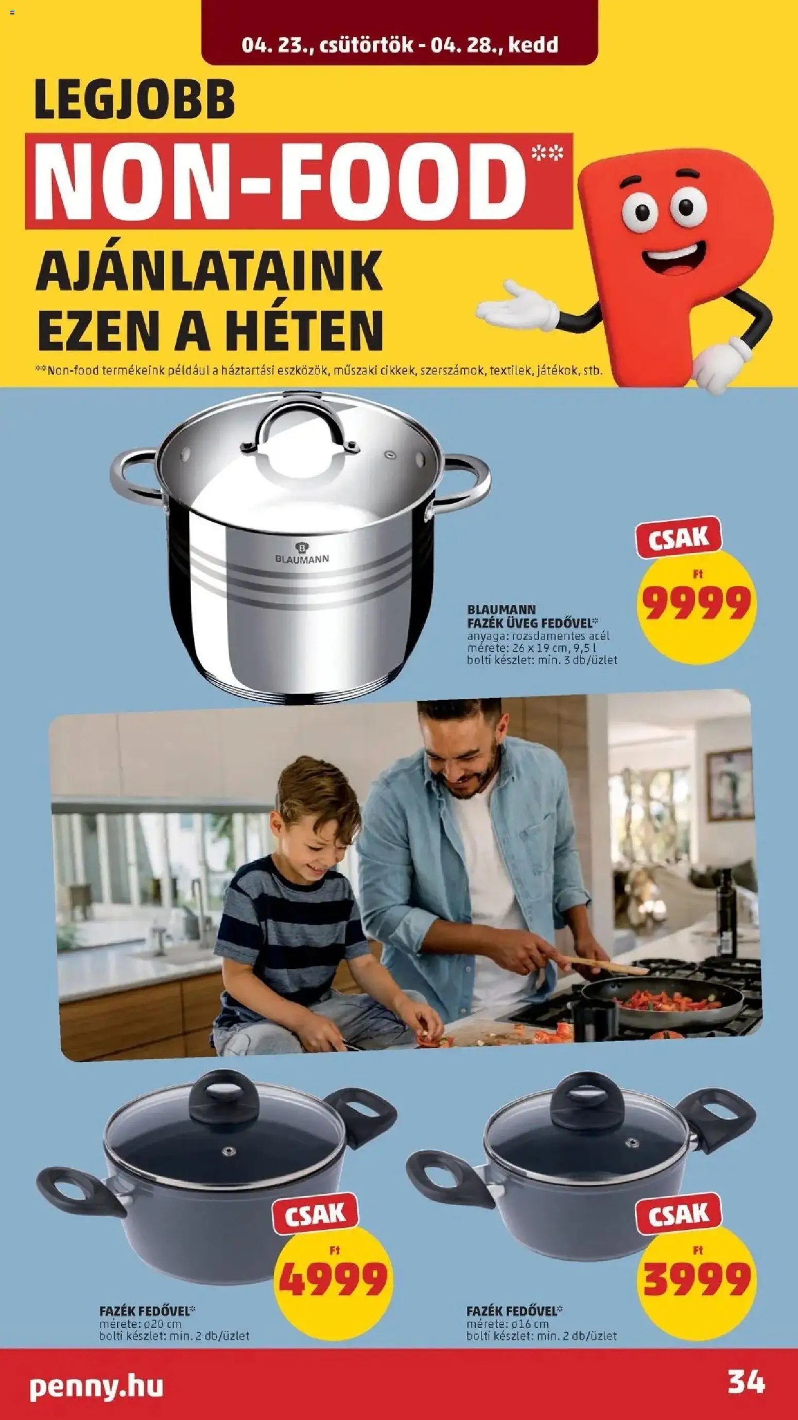 PENNY újság 2026.04.23. Penny aktuális akciós újság (2026-04-23 - 2026-04-28)