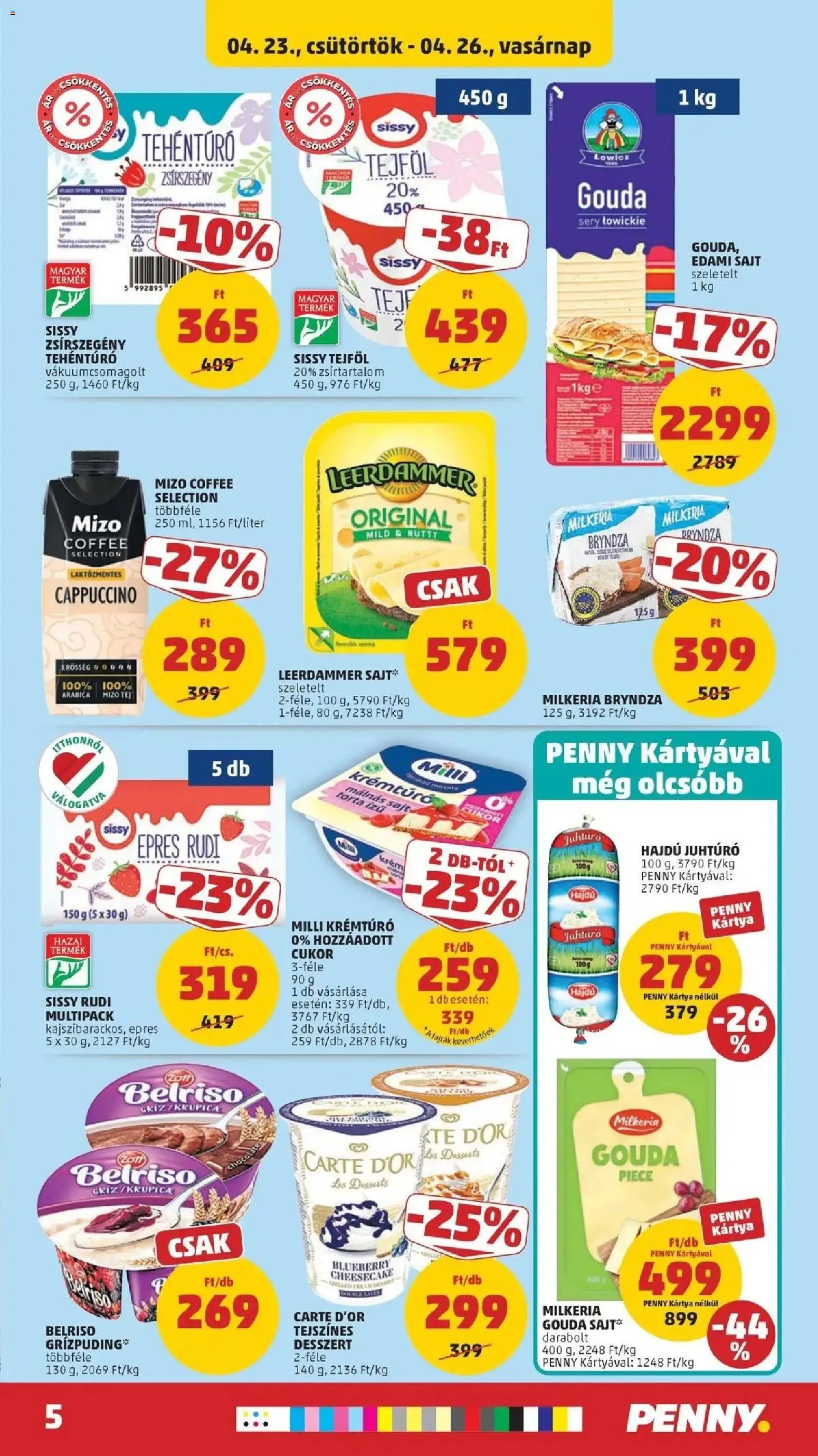 PENNY újság 2026.04.23. Penny aktuális akciós újság (2026-04-23 - 2026-04-28)