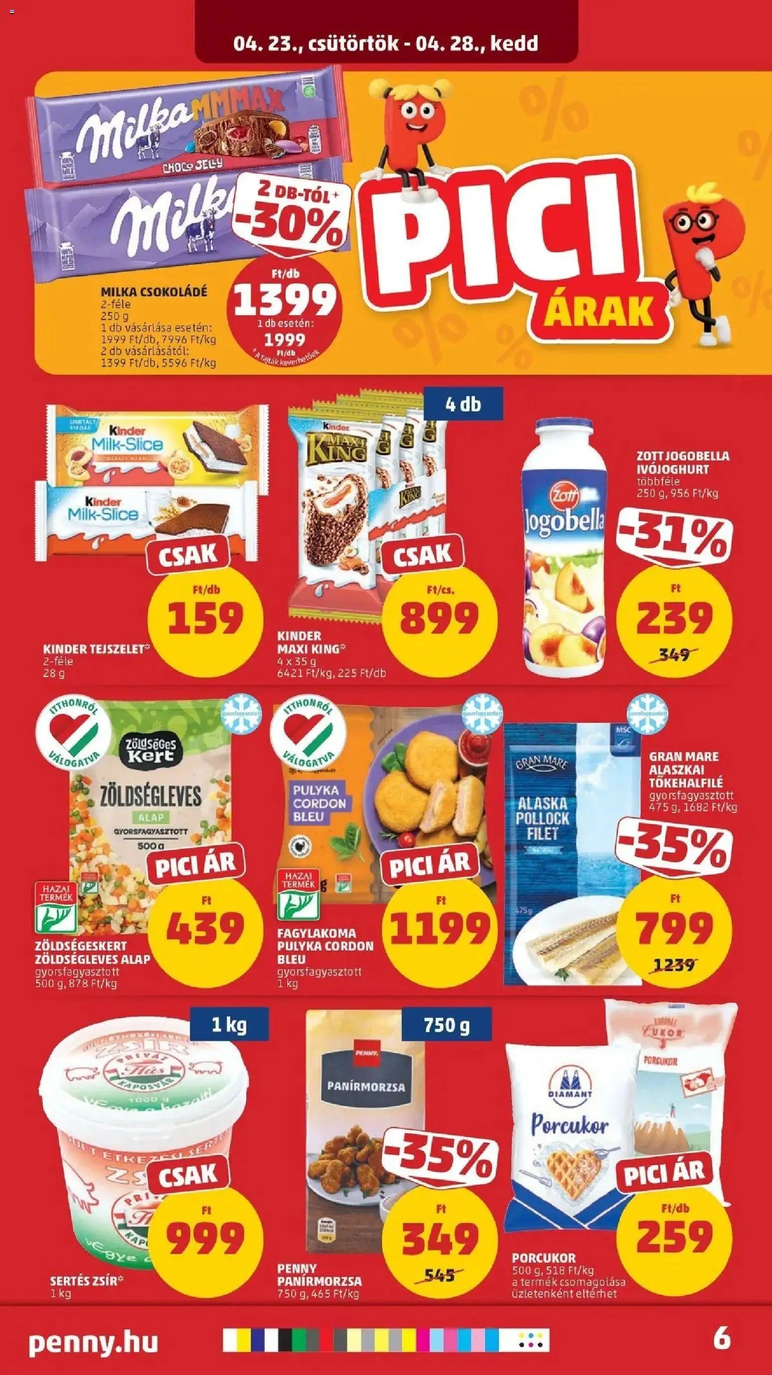 PENNY újság 2026.04.23. Penny aktuális akciós újság (2026-04-23 - 2026-04-28)