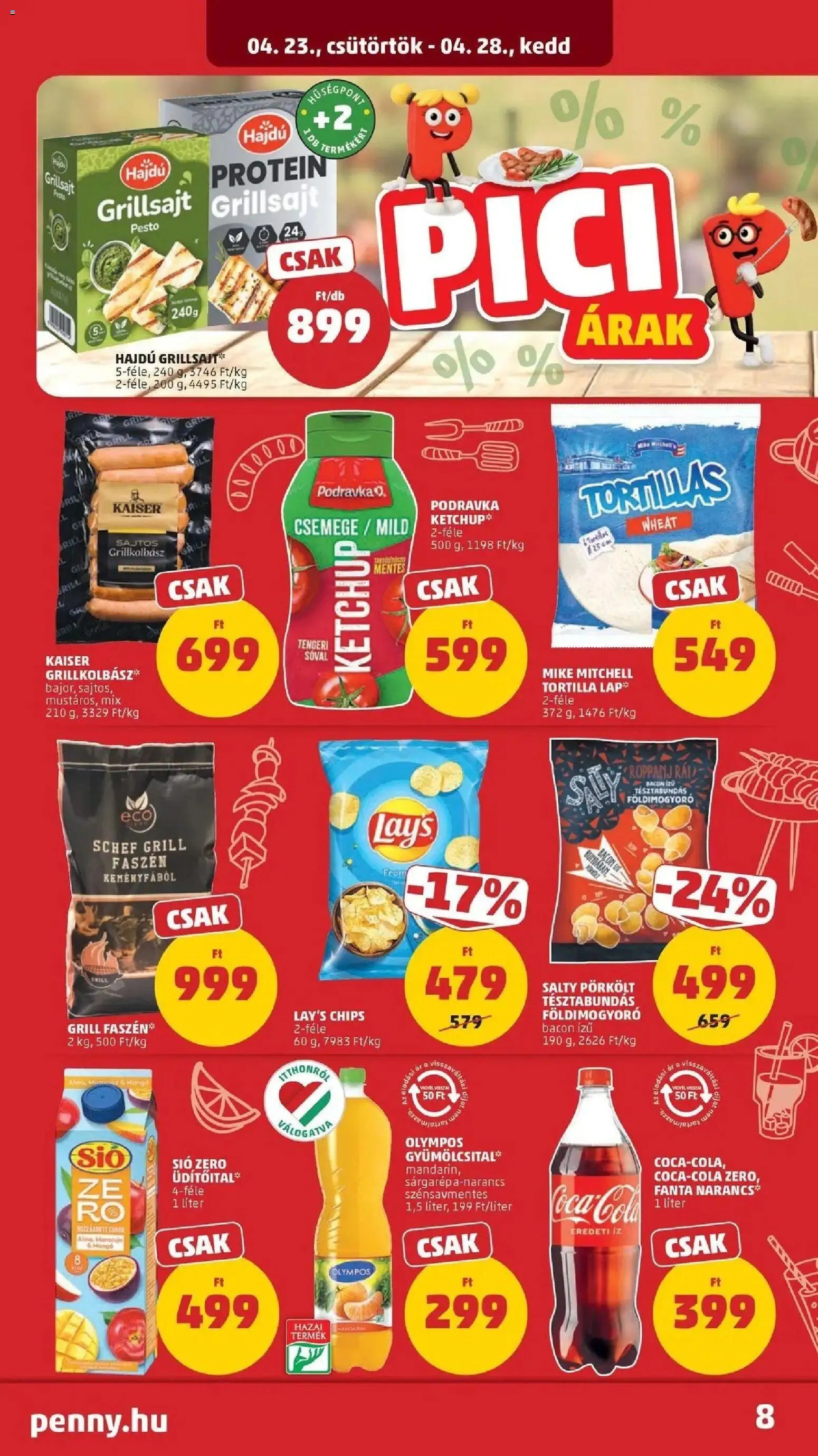 PENNY újság 2026.04.23. Penny aktuális akciós újság (2026-04-23 - 2026-04-28)