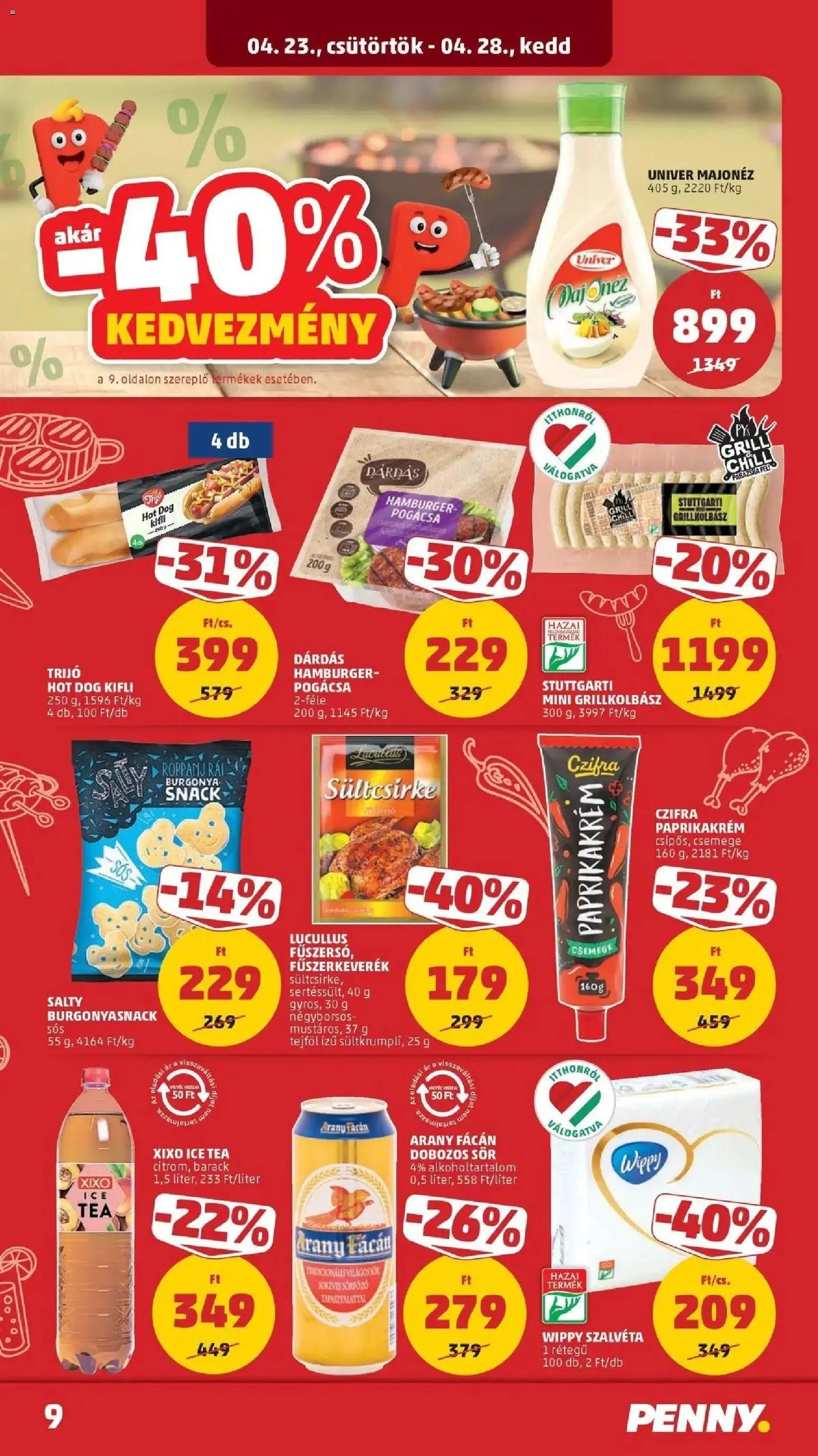PENNY újság 2026.04.23. Penny aktuális akciós újság (2026-04-23 - 2026-04-28)