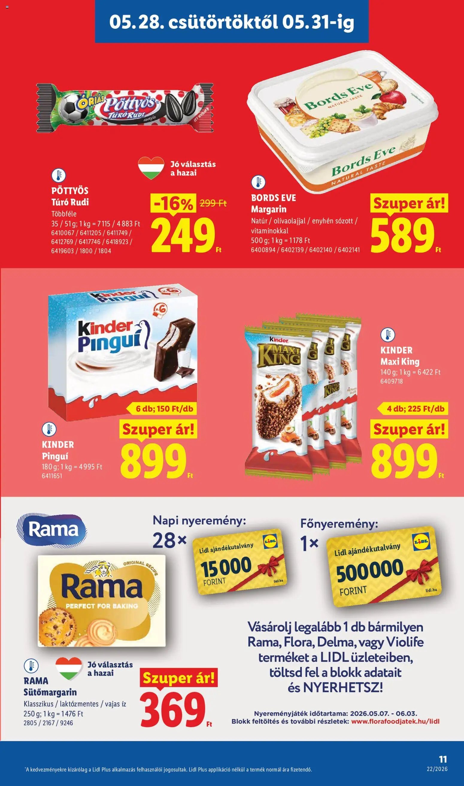 Lidl újság 2026.05.28. Lidl akciós újság (2026-05-28 - 2026-06-03)