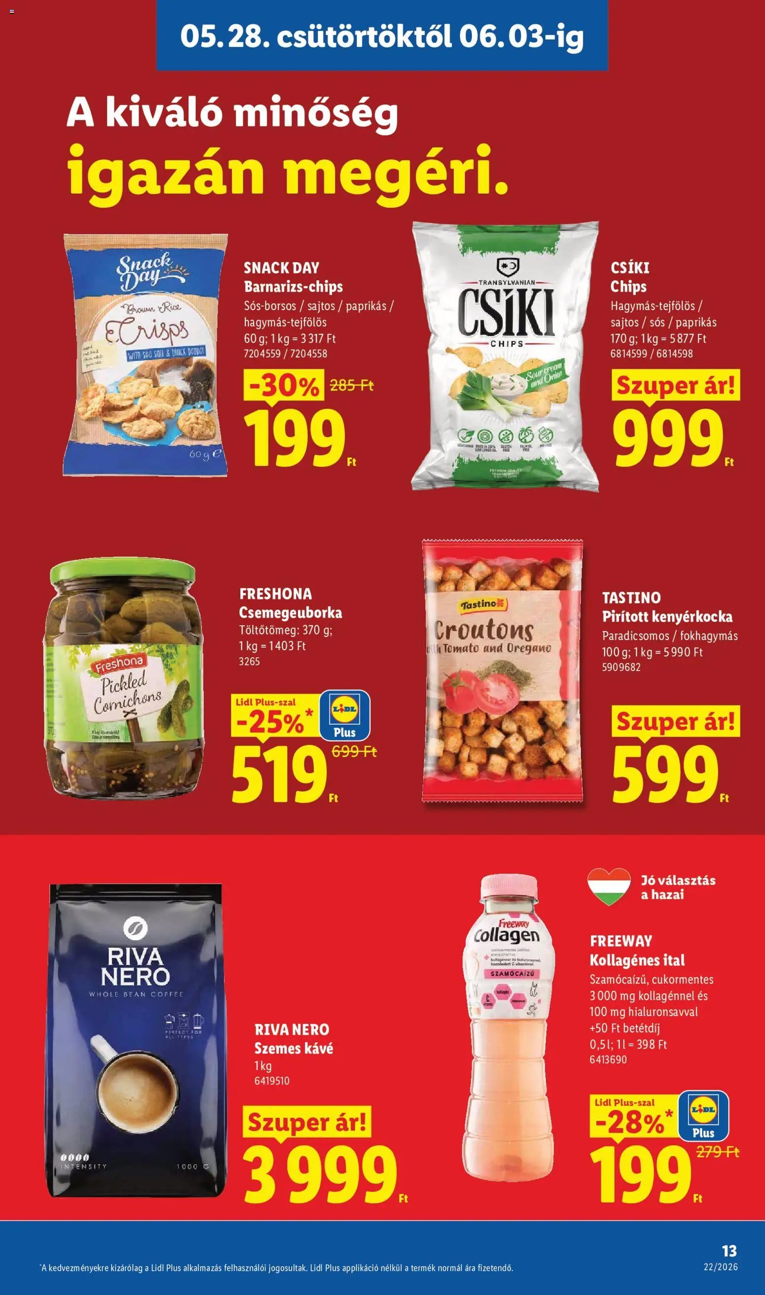 Lidl újság 2026.05.28. Lidl akciós újság (2026-05-28 - 2026-06-03)