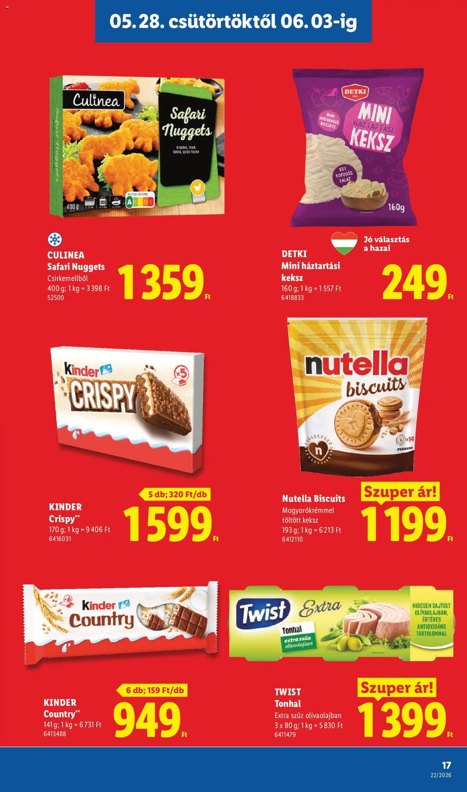 Lidl újság 2026.05.28. Lidl akciós újság (2026-05-28 - 2026-06-03)