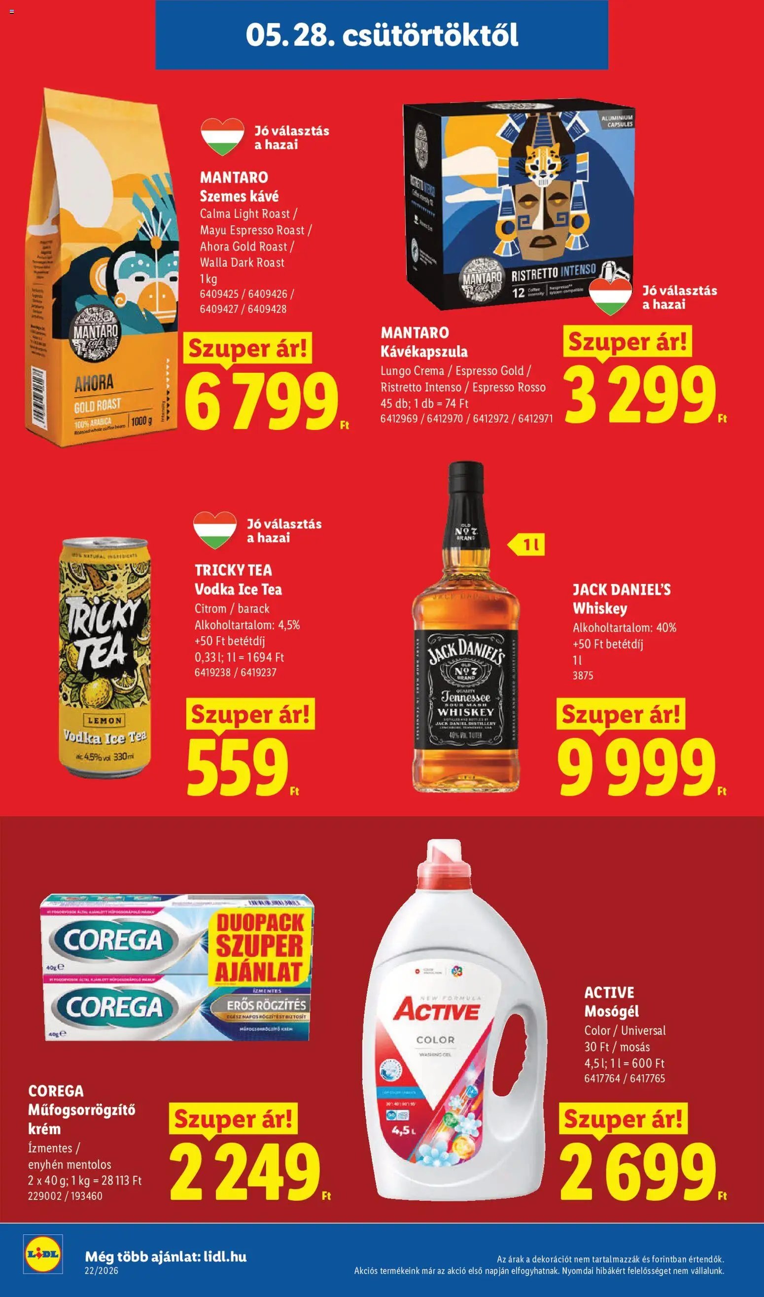 Lidl újság 2026.05.28. Lidl akciós újság (2026-05-28 - 2026-06-03)