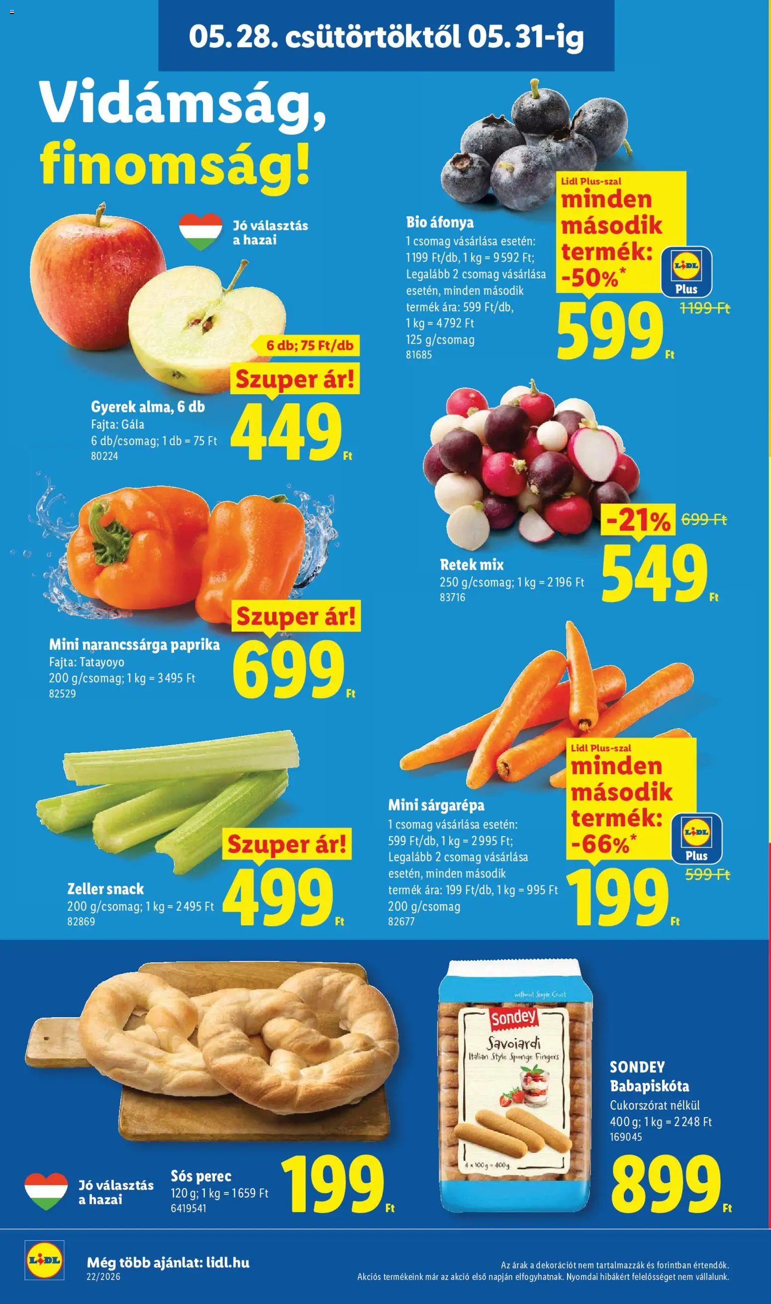 Lidl újság 2026.05.28. Lidl akciós újság (2026-05-28 - 2026-06-03)