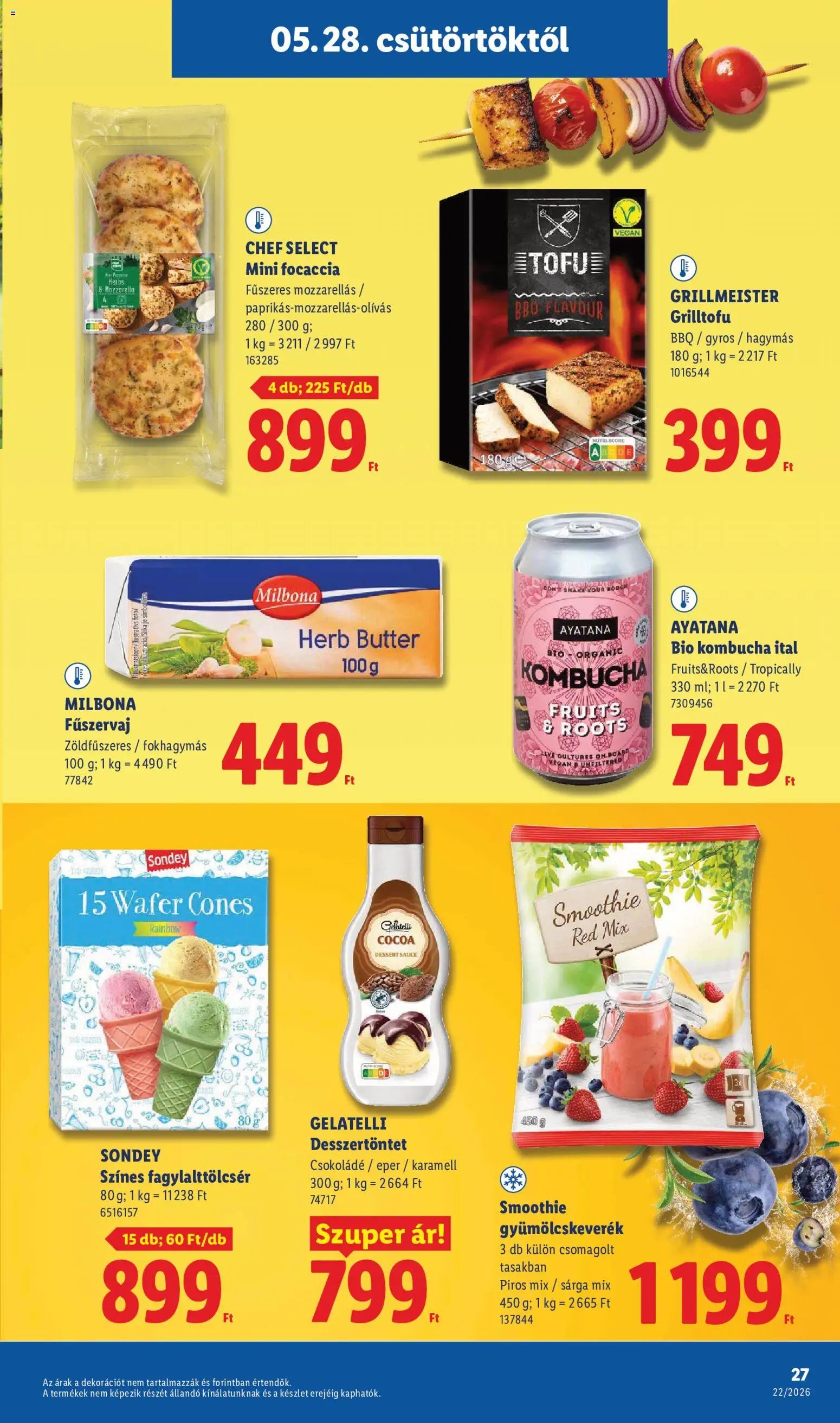 Lidl újság 2026.05.28. Lidl akciós újság (2026-05-28 - 2026-06-03)