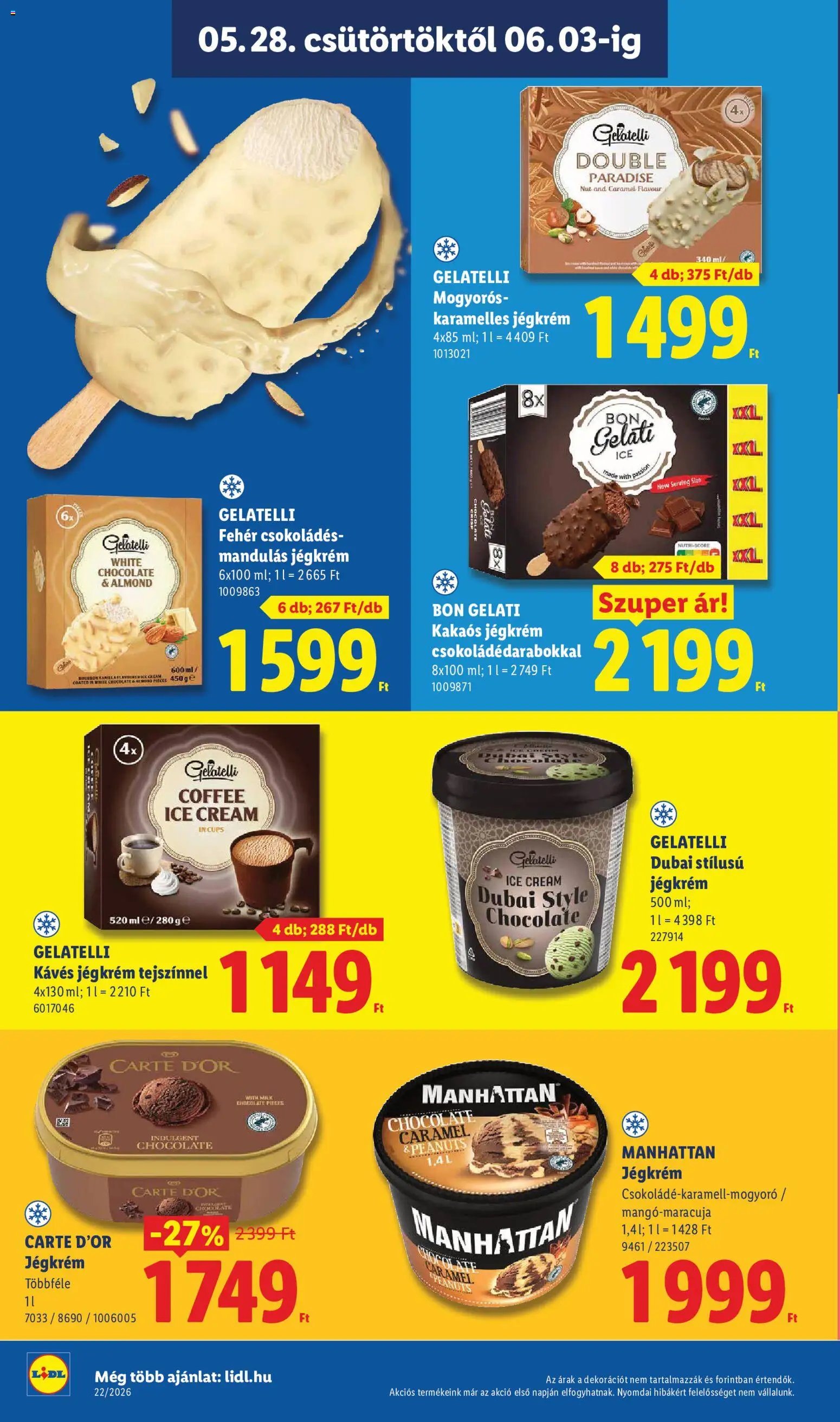 Lidl újság 2026.05.28. Lidl akciós újság (2026-05-28 - 2026-06-03)