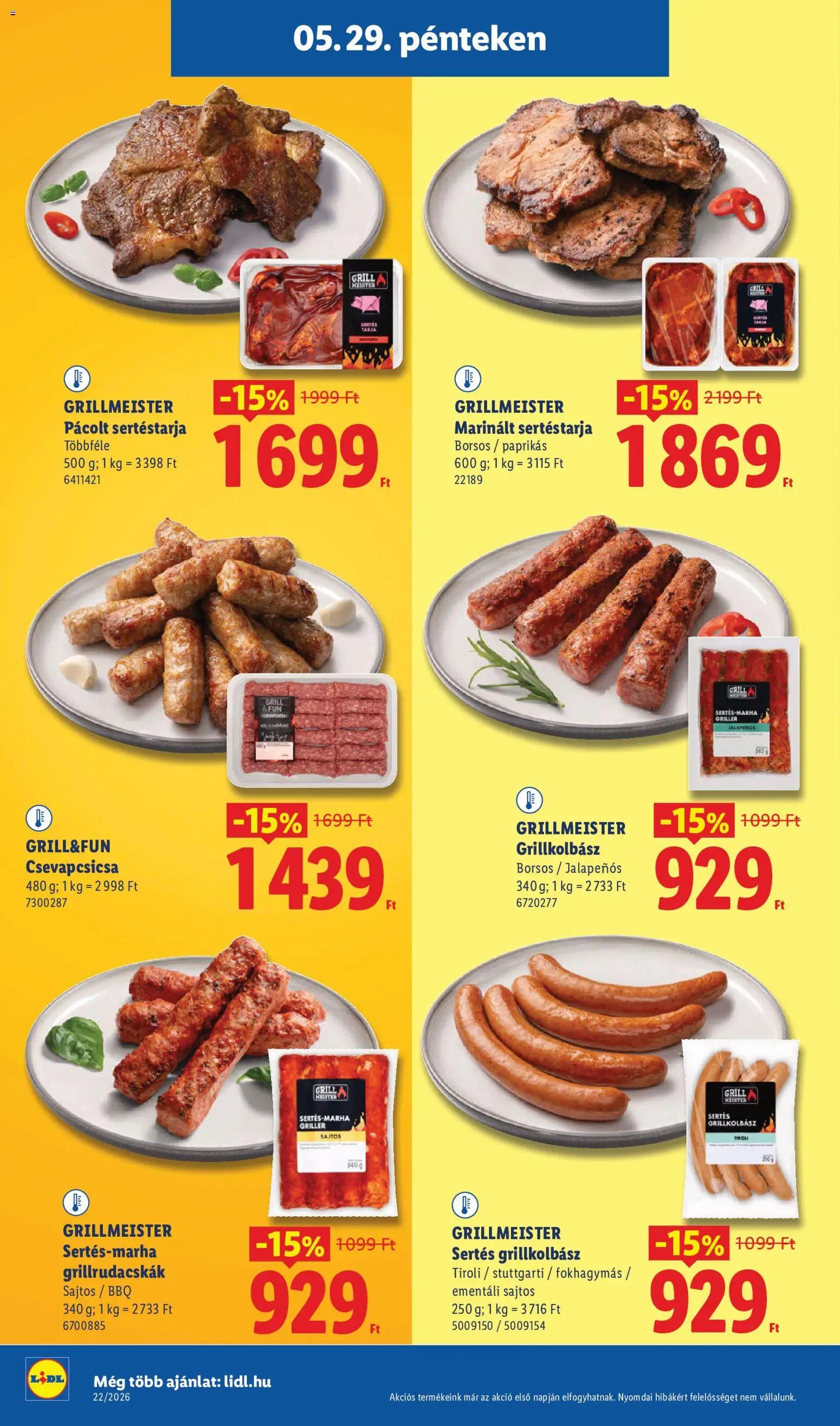 Lidl újság 2026.05.28. Lidl akciós újság (2026-05-28 - 2026-06-03)