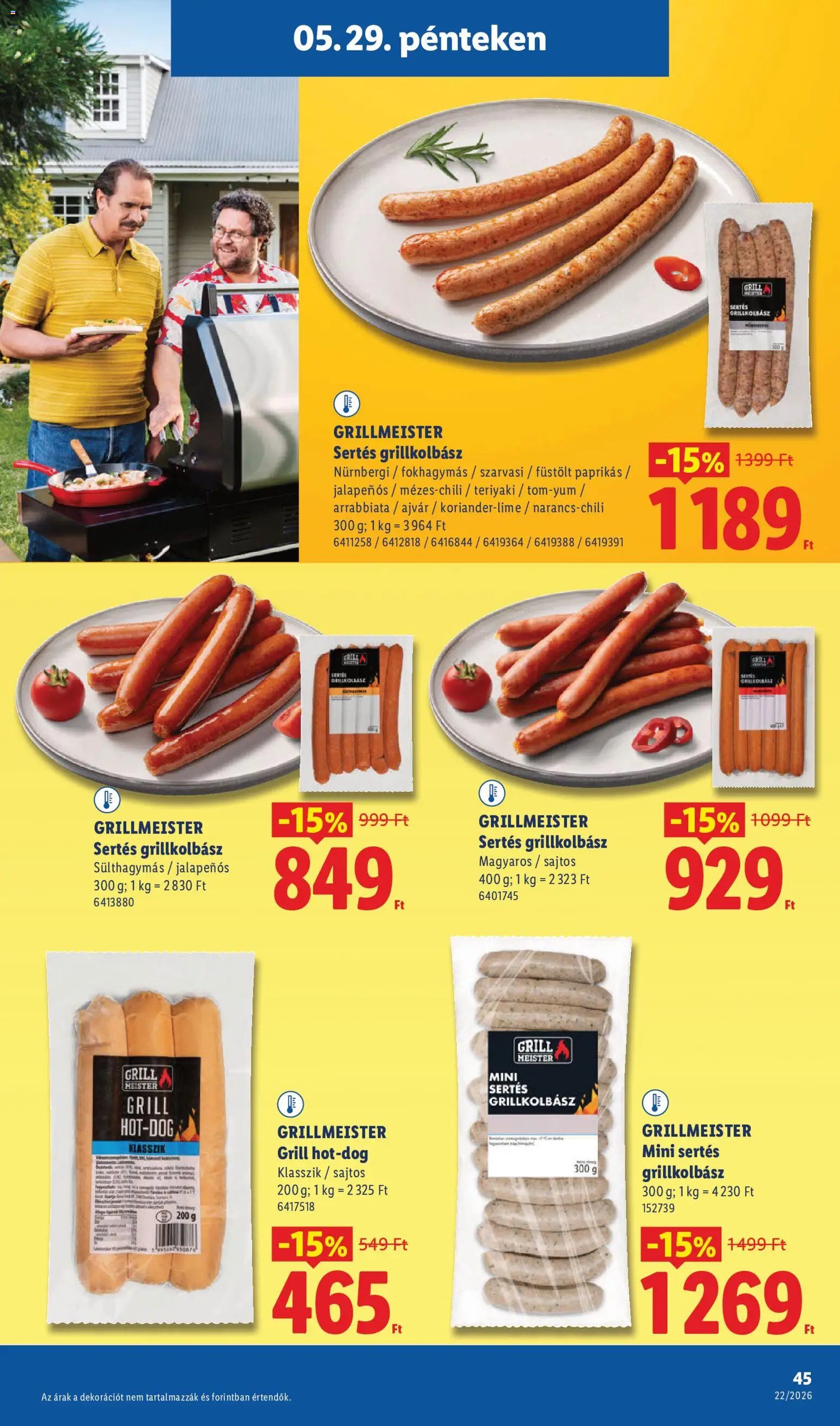 Lidl újság 2026.05.28. Lidl akciós újság (2026-05-28 - 2026-06-03)