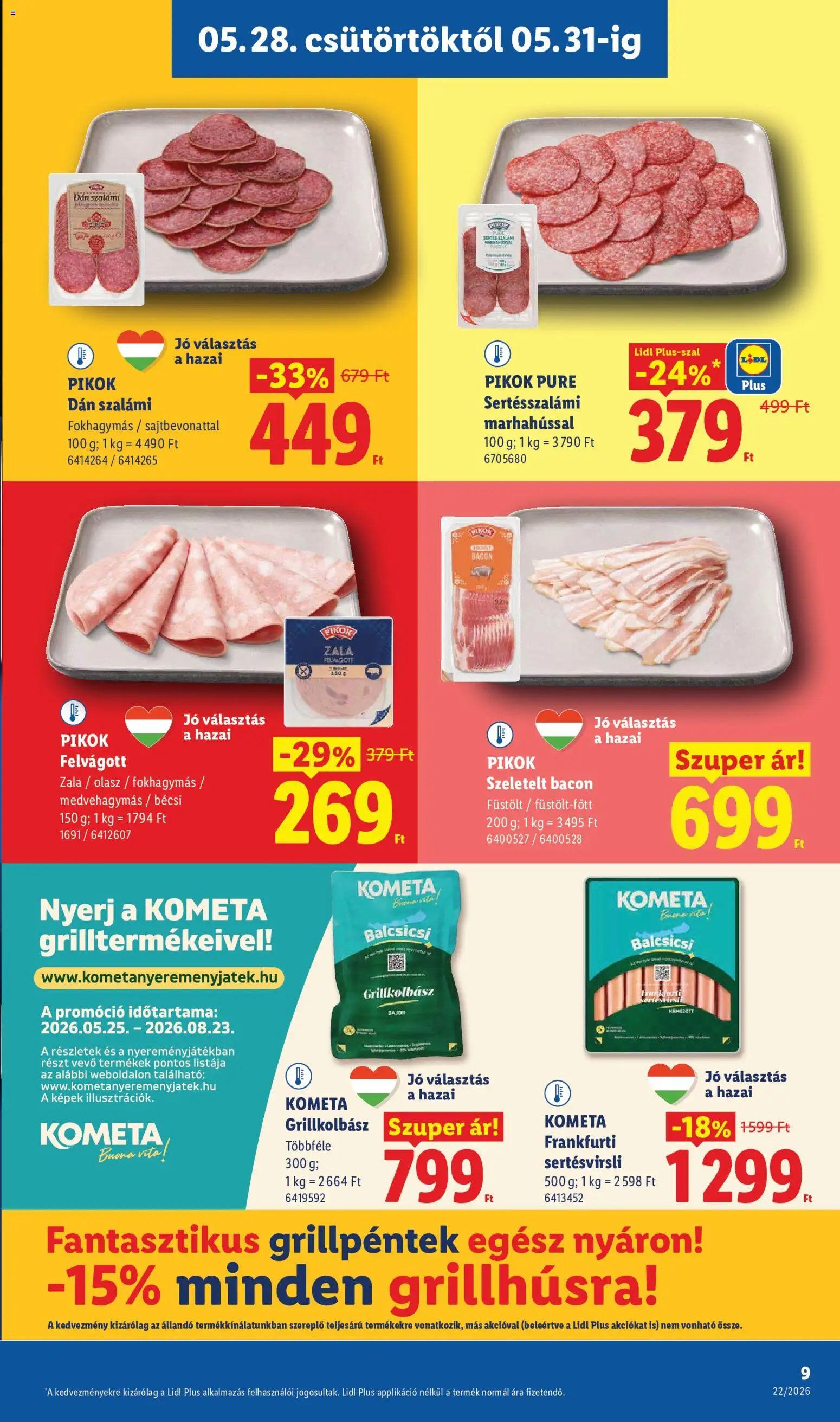 Lidl újság 2026.05.28. Lidl akciós újság (2026-05-28 - 2026-06-03)