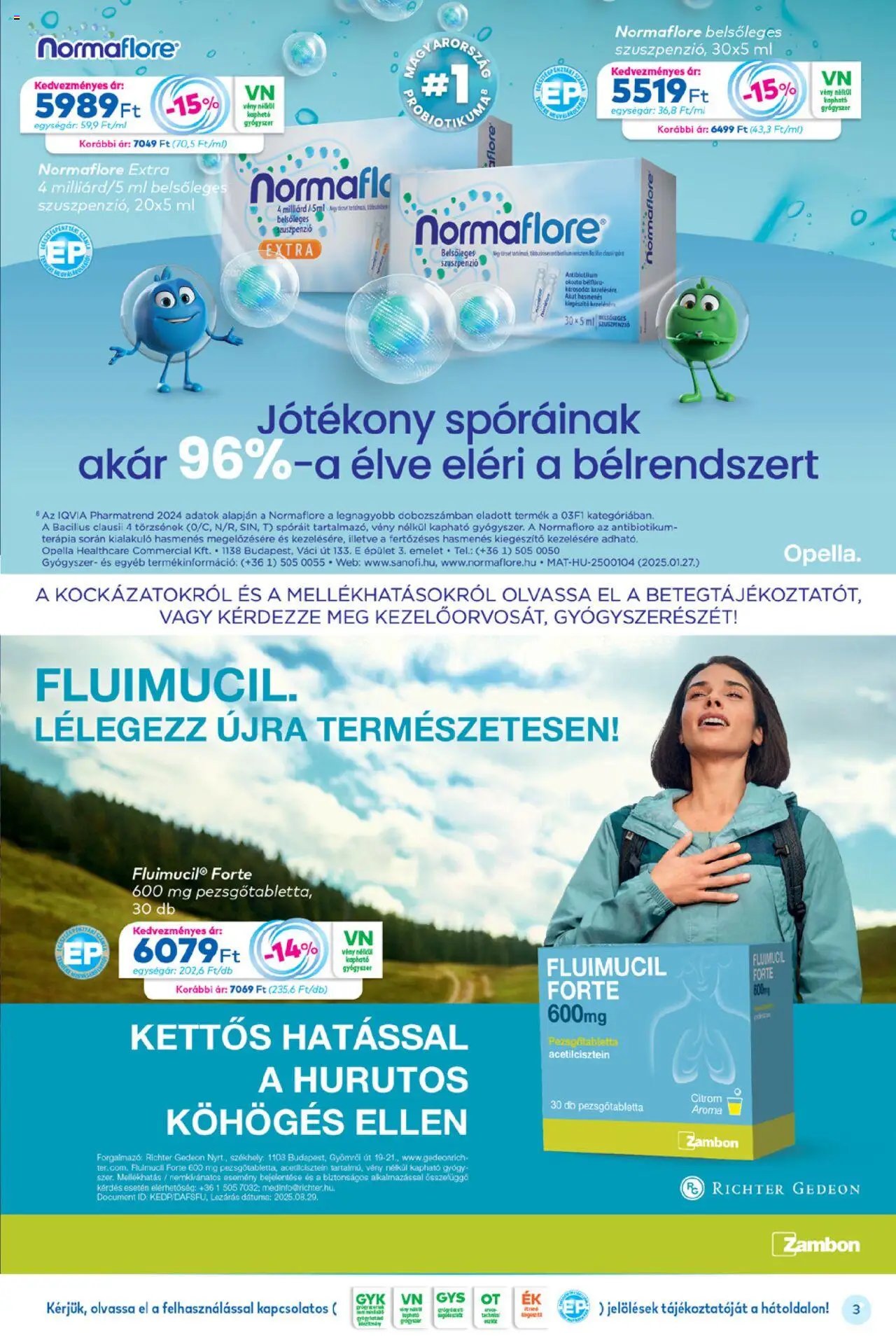 Gyöngy Patikák újság 2025.10.01. Akciós újság Gyöngy Patikák (2025-10-01 - 2025-10-31)