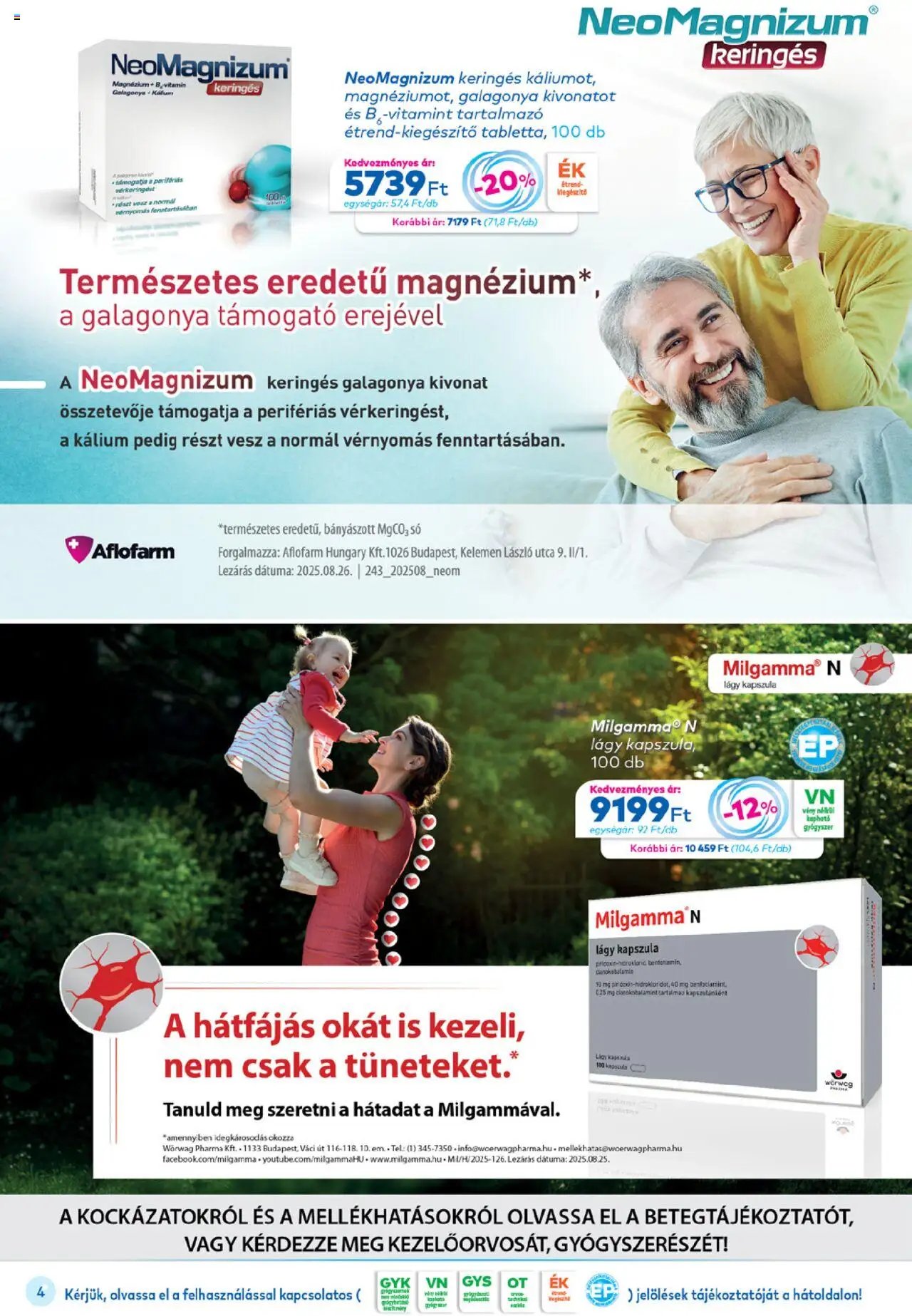 Gyöngy Patikák újság 2025.10.01. Akciós újság Gyöngy Patikák (2025-10-01 - 2025-10-31)