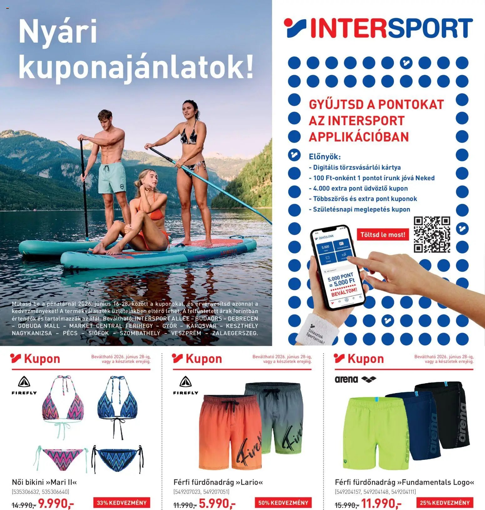 Intersport újság 2026.06.16. Intersport akciós újság