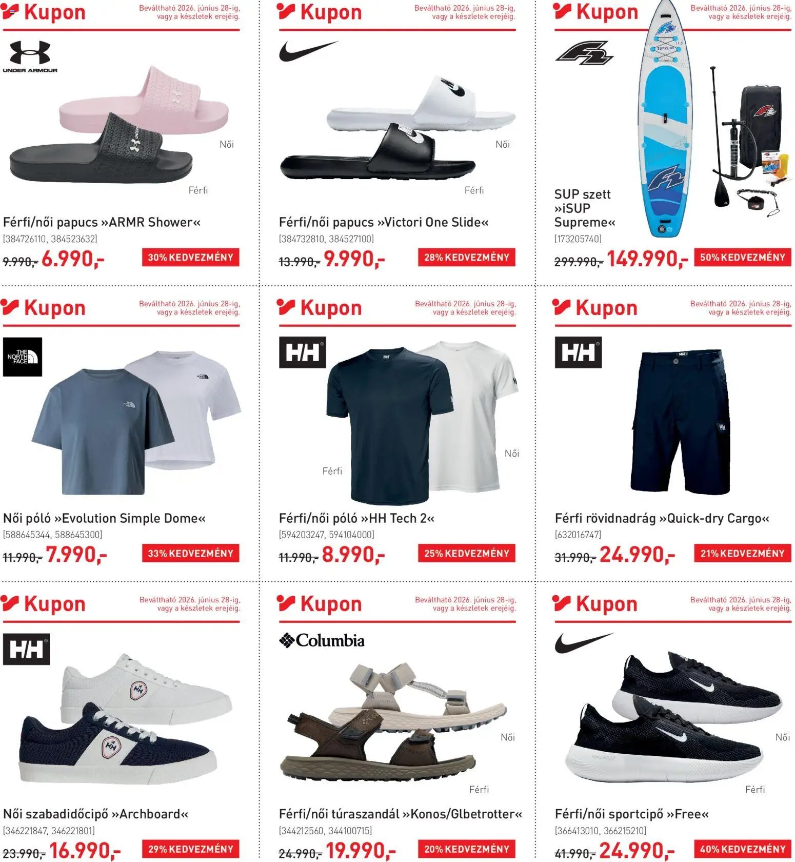 Intersport újság 2026.06.16. Intersport akciós újság