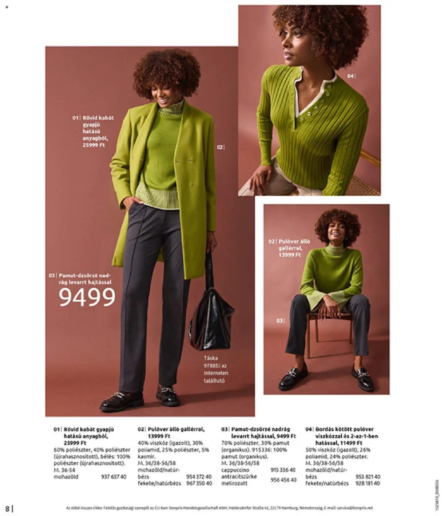 Bonprix újság 2025.11.04. Bonprix katalógus - Az ősz stílusában (2025-11-04 - 2025-12-08)