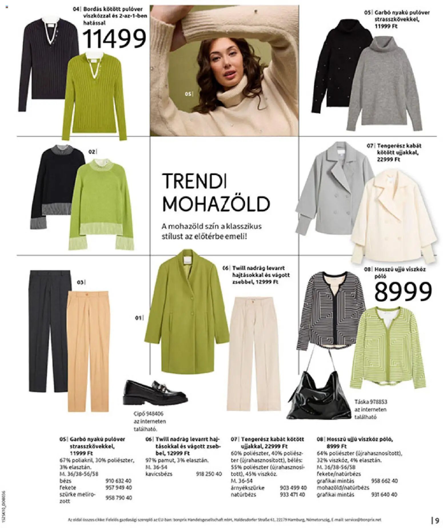 Bonprix újság 2025.11.04. Bonprix katalógus - Az ősz stílusában (2025-11-04 - 2025-12-08)