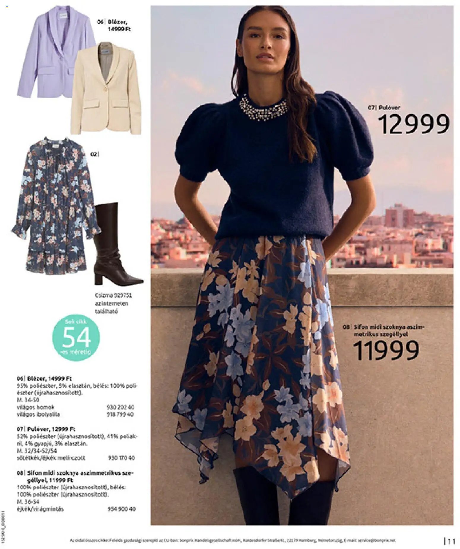 Bonprix újság 2025.11.04. Bonprix katalógus - Az ősz stílusában (2025-11-04 - 2025-12-08)